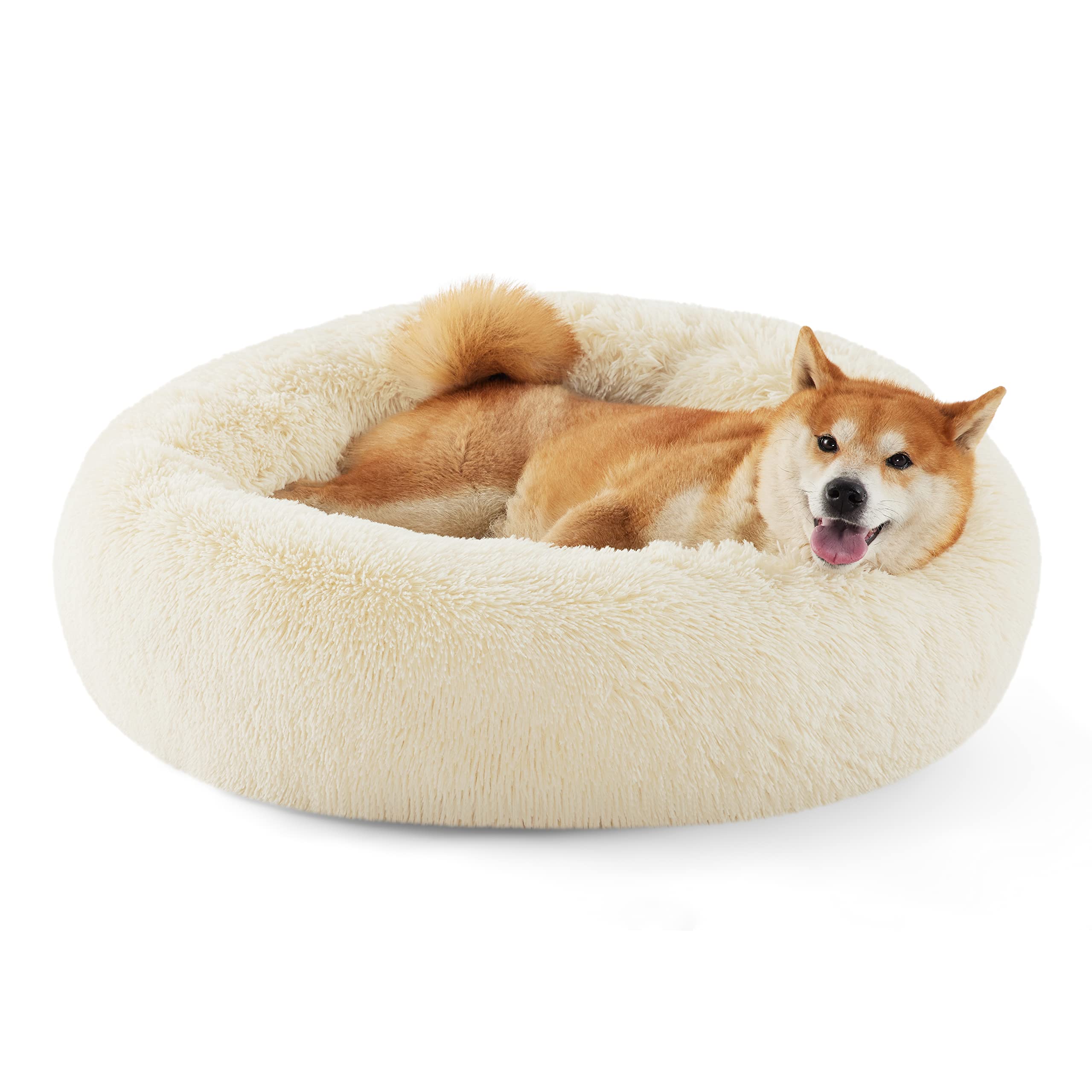 Cama Para Perros Bedsure Calming Donut, Lavable Para Perros Medianos - Venta Internacional.