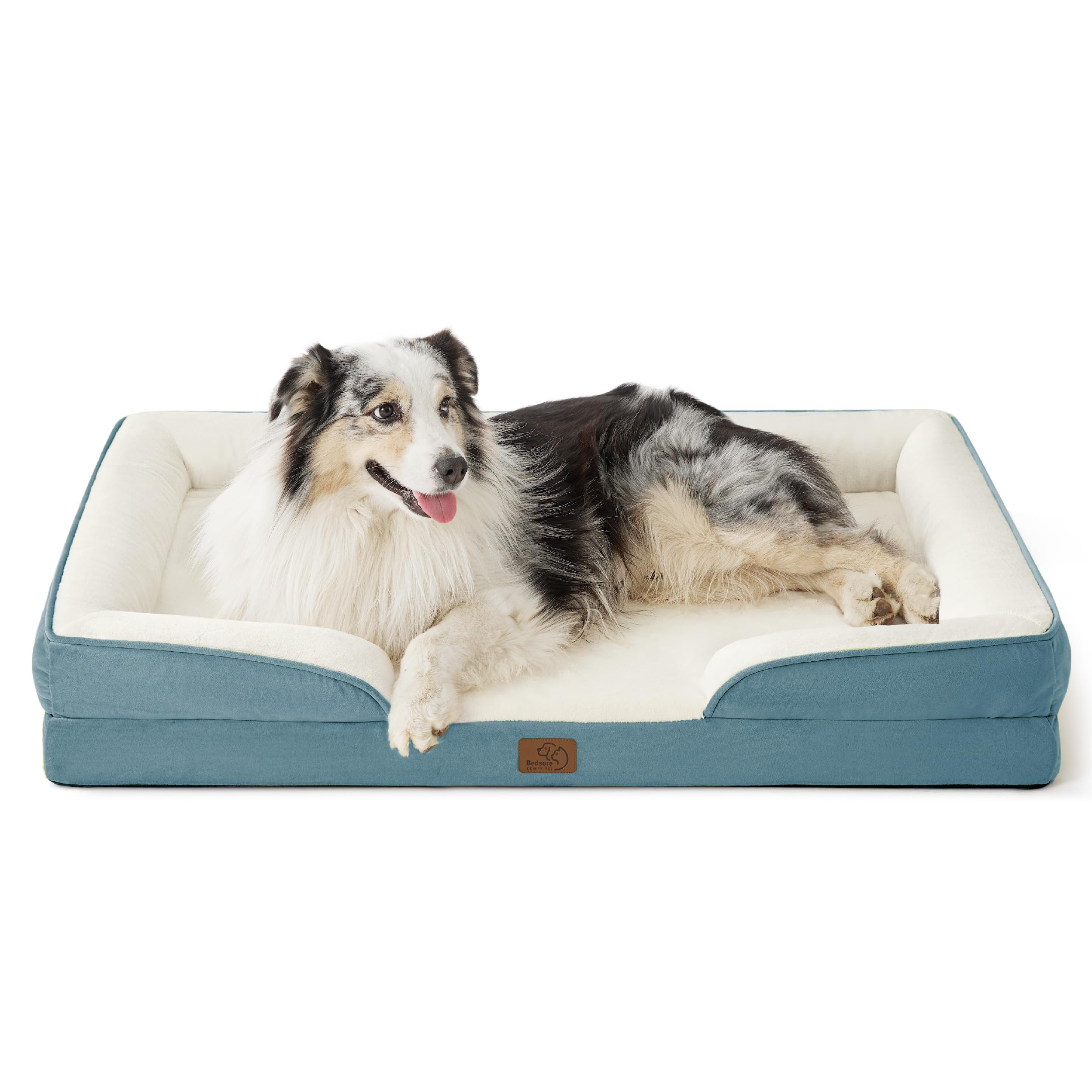 Foto 1 | Cama Para Perros Bedsure Orthopedic Xl Para Perros Extragrandes, Color Azul - Venta Internacional.