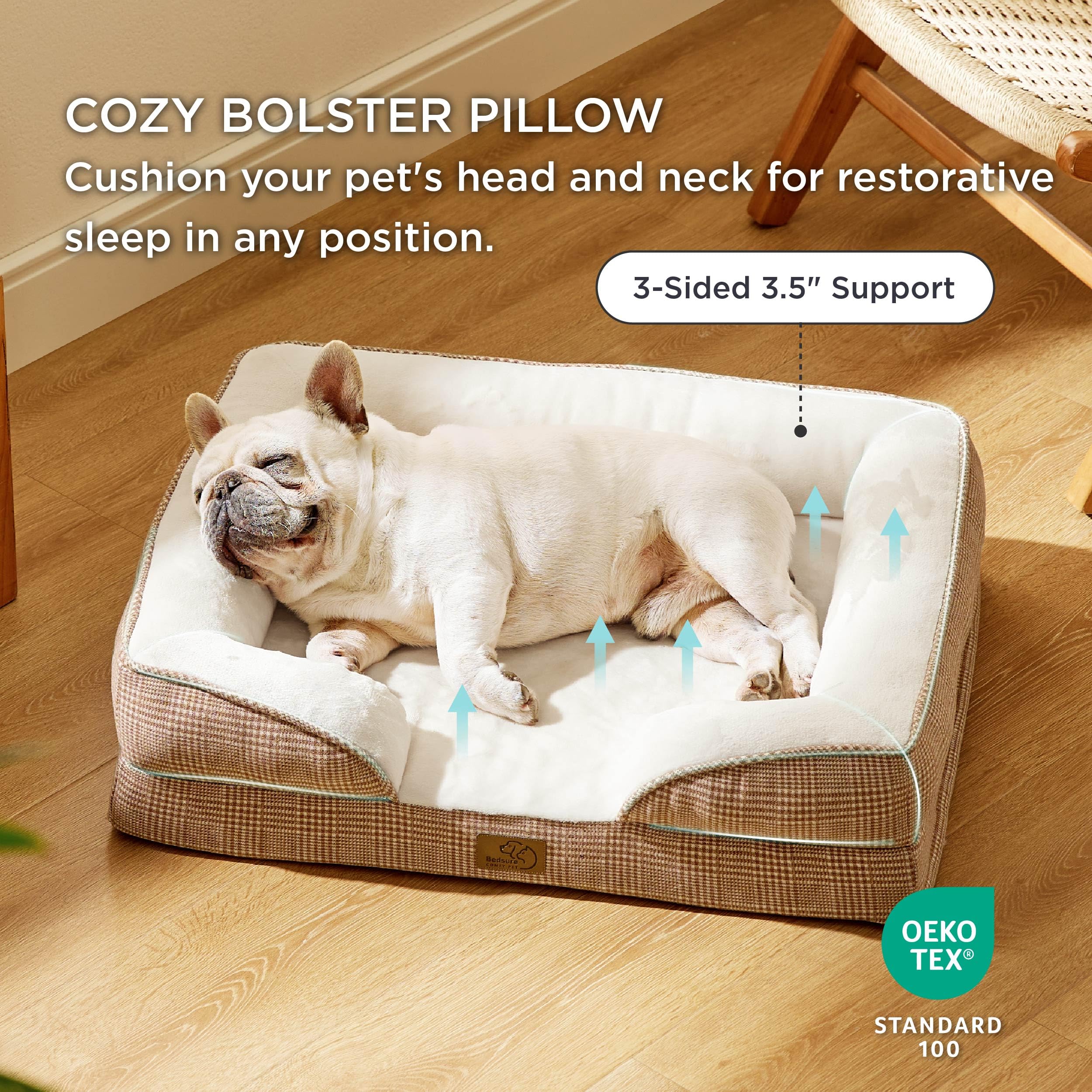 Foto 5 pulgar | Cama Ortopédica Para Perros, Impermeable, Para Perros Medianos - Venta Internacional.