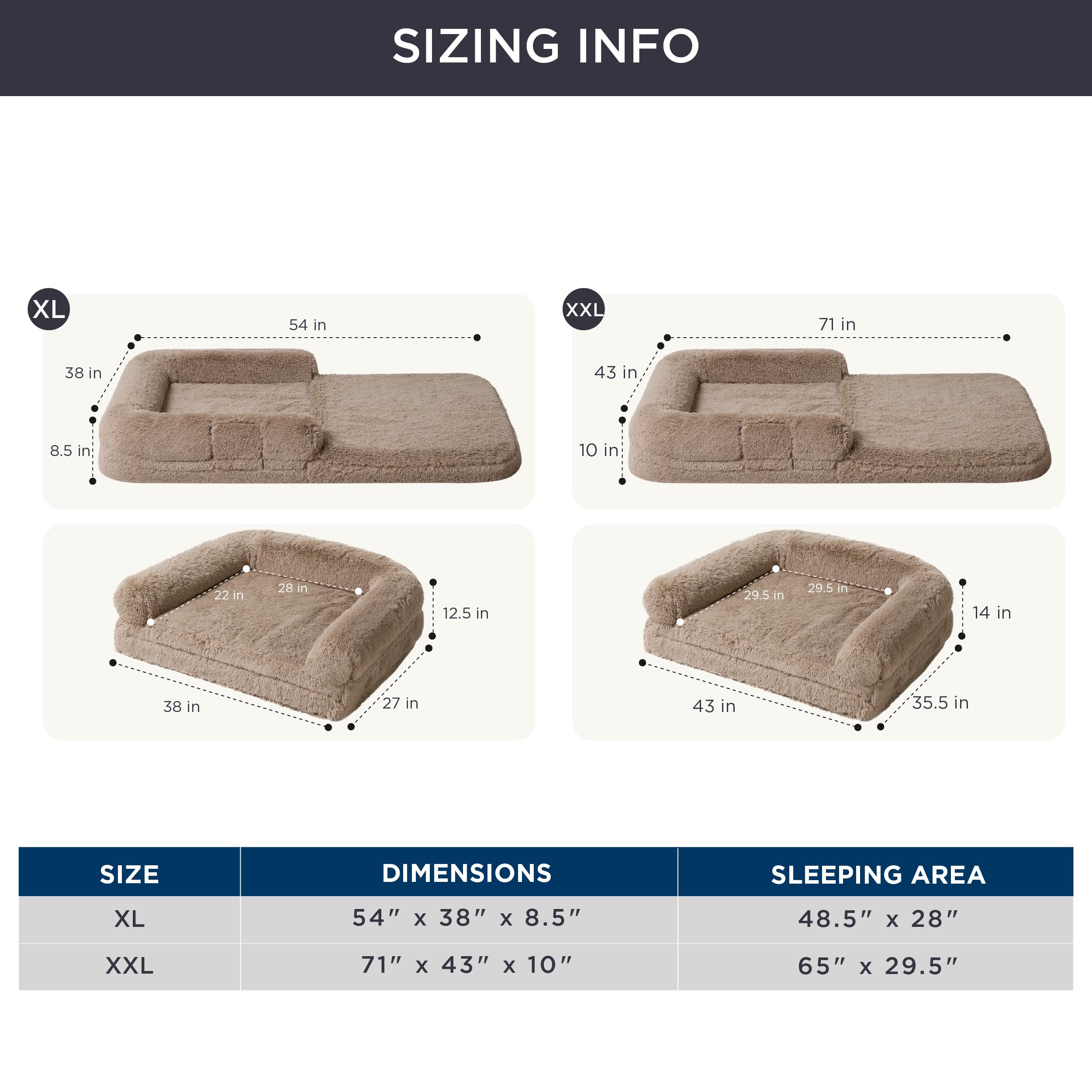 Foto 6 pulgar | Cama Plegable Para Perros Humanos Para Niños Con Soporte De Espuma De Huevo - Venta Internacional.