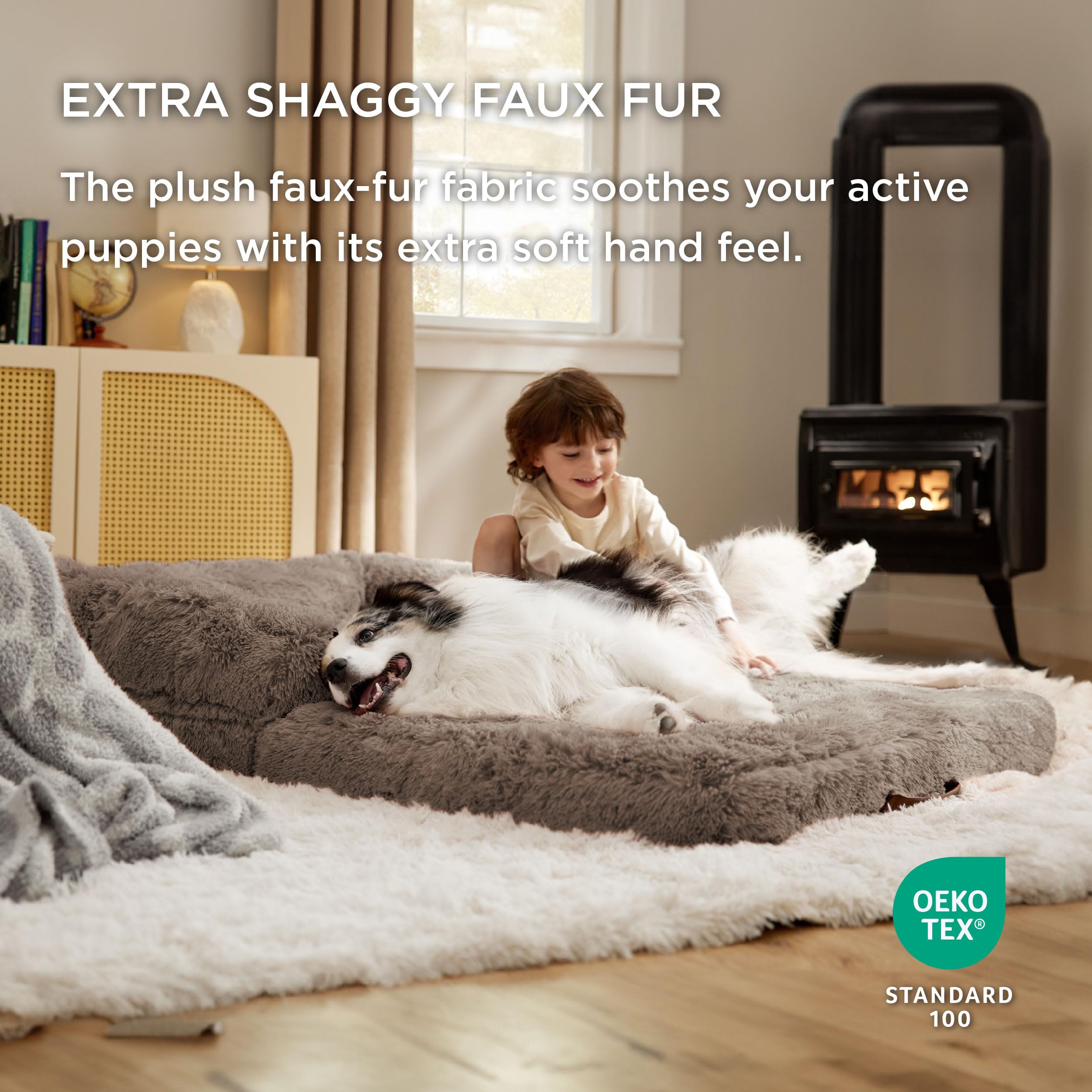 Foto 7 pulgar | Cama Plegable Para Perros Humanos Para Niños Con Soporte De Espuma De Huevo - Venta Internacional.