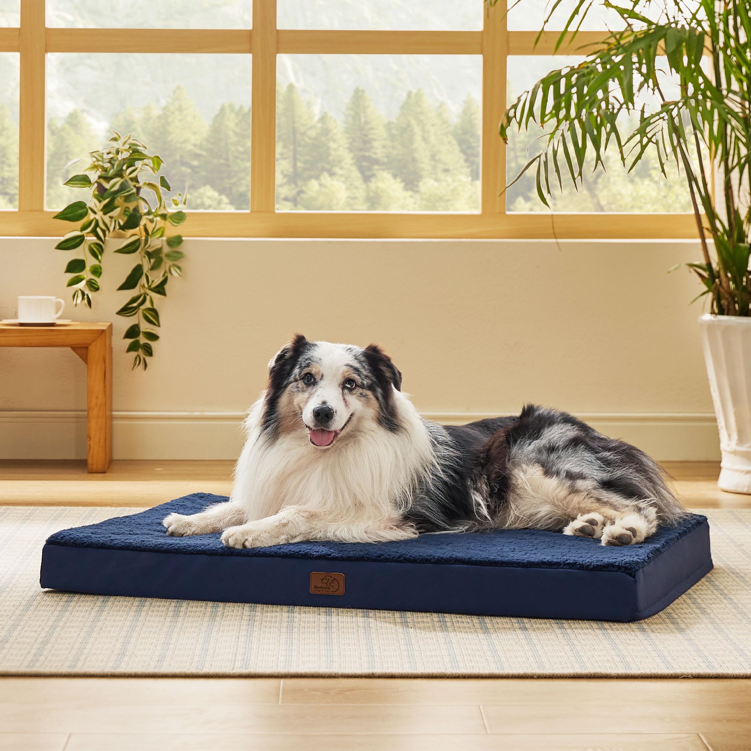 Foto 3 pulgar | Cama Ortopédica Grande Para Perros, Impermeable, Para Jaula, 40 Kg - Venta Internacional.