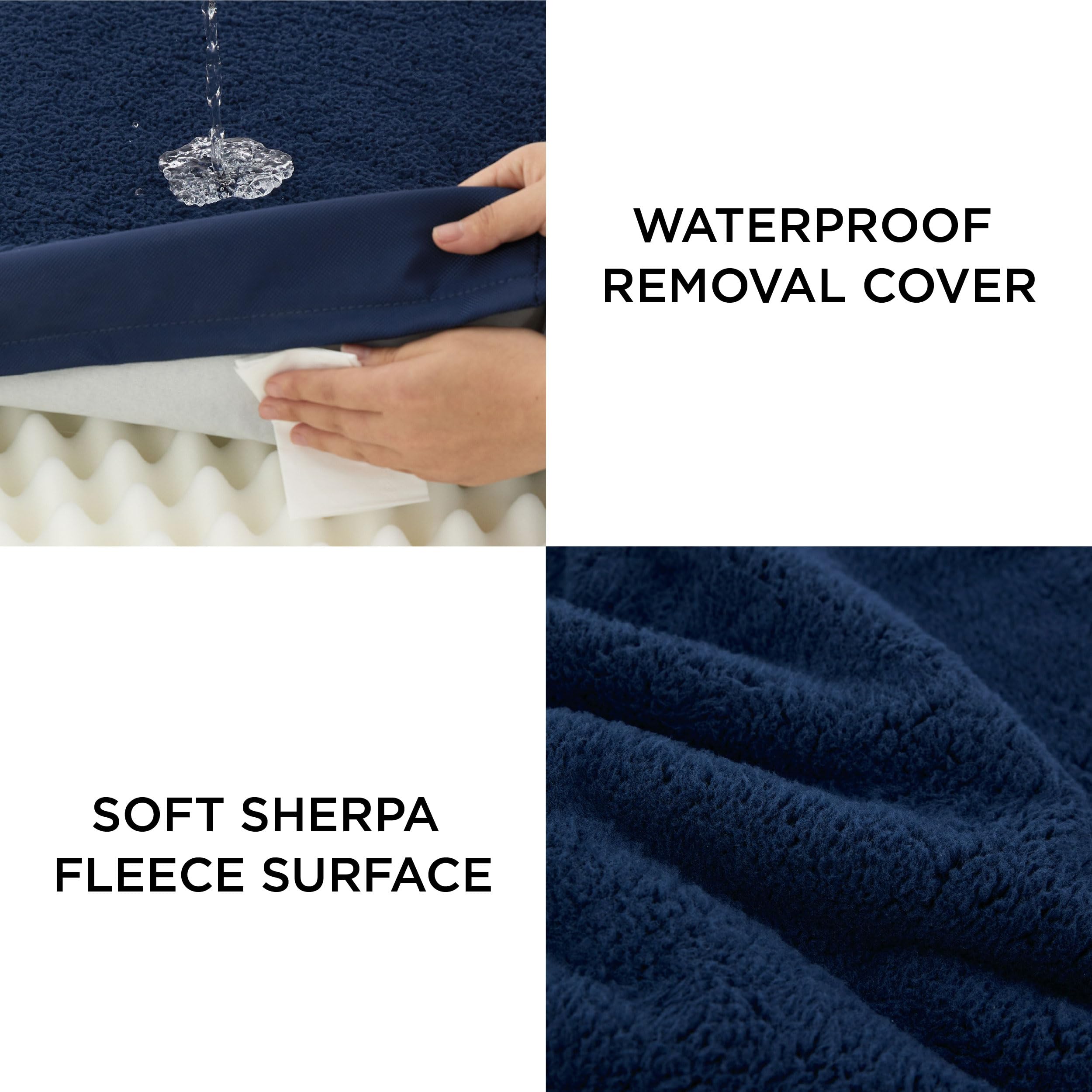 Foto 5 pulgar | Cama Ortopédica Grande Para Perros, Impermeable, Para Jaula, 40 Kg - Venta Internacional.