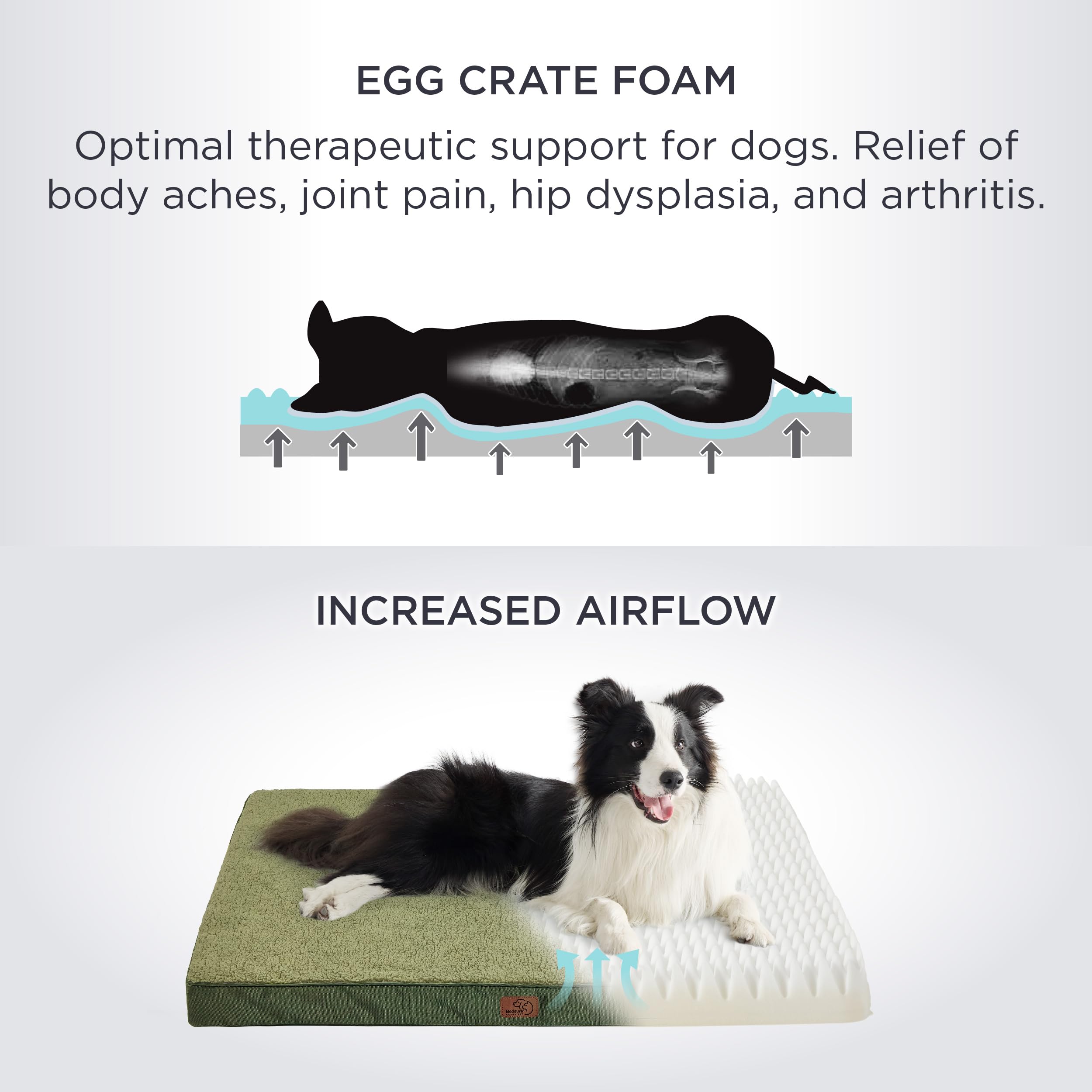 Foto 4 pulgar | Cama Ortopédica Para Perros, Impermeable, Grande, Para Mascotas De 45 Kg - Venta Internacional.