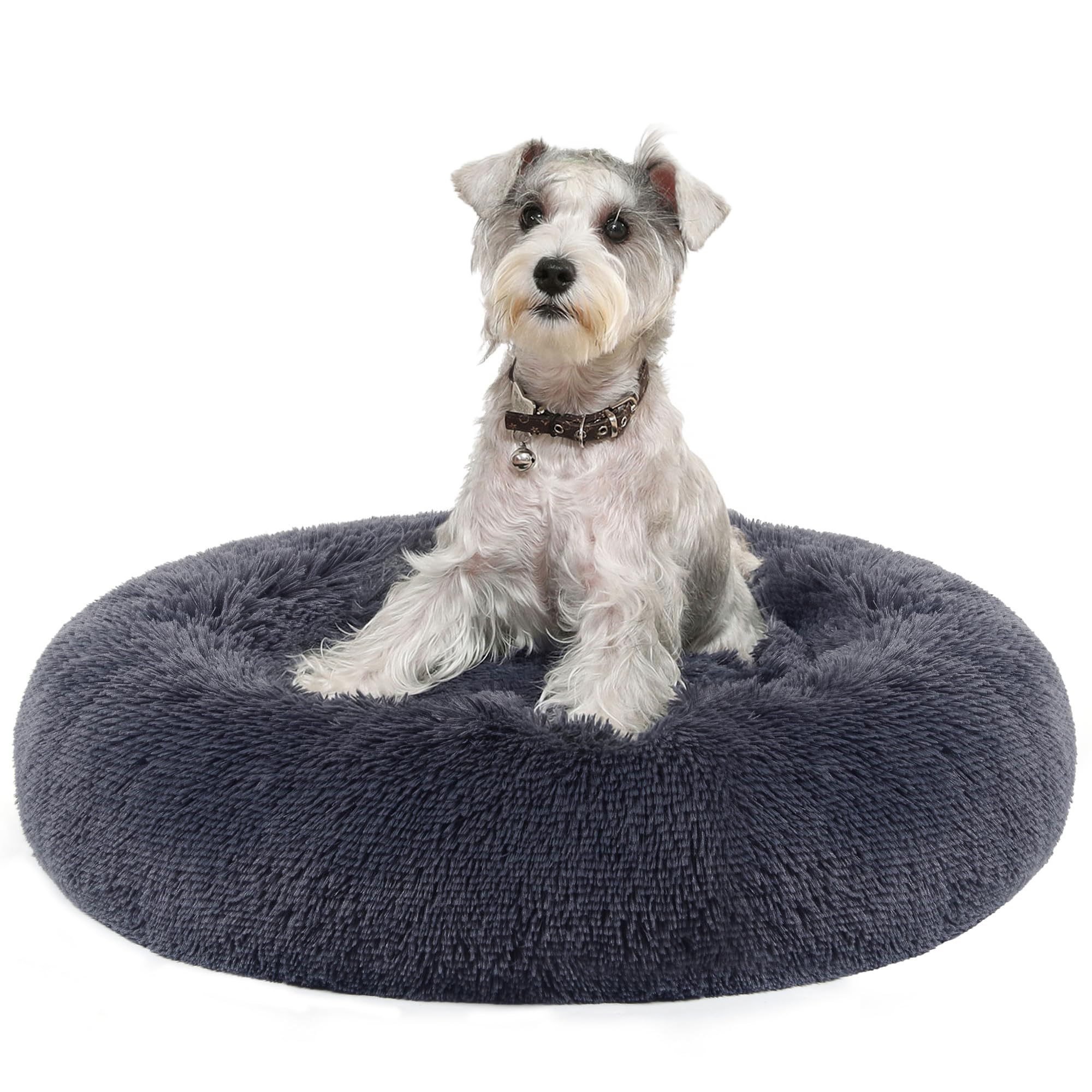 Foto 2 pulgar | Feandrea Cama De Perros, Cama Para Mascotas, Diámetro De 70 Cm, Cojín Central Extraíble Y Lavable, Alfombra De Felp