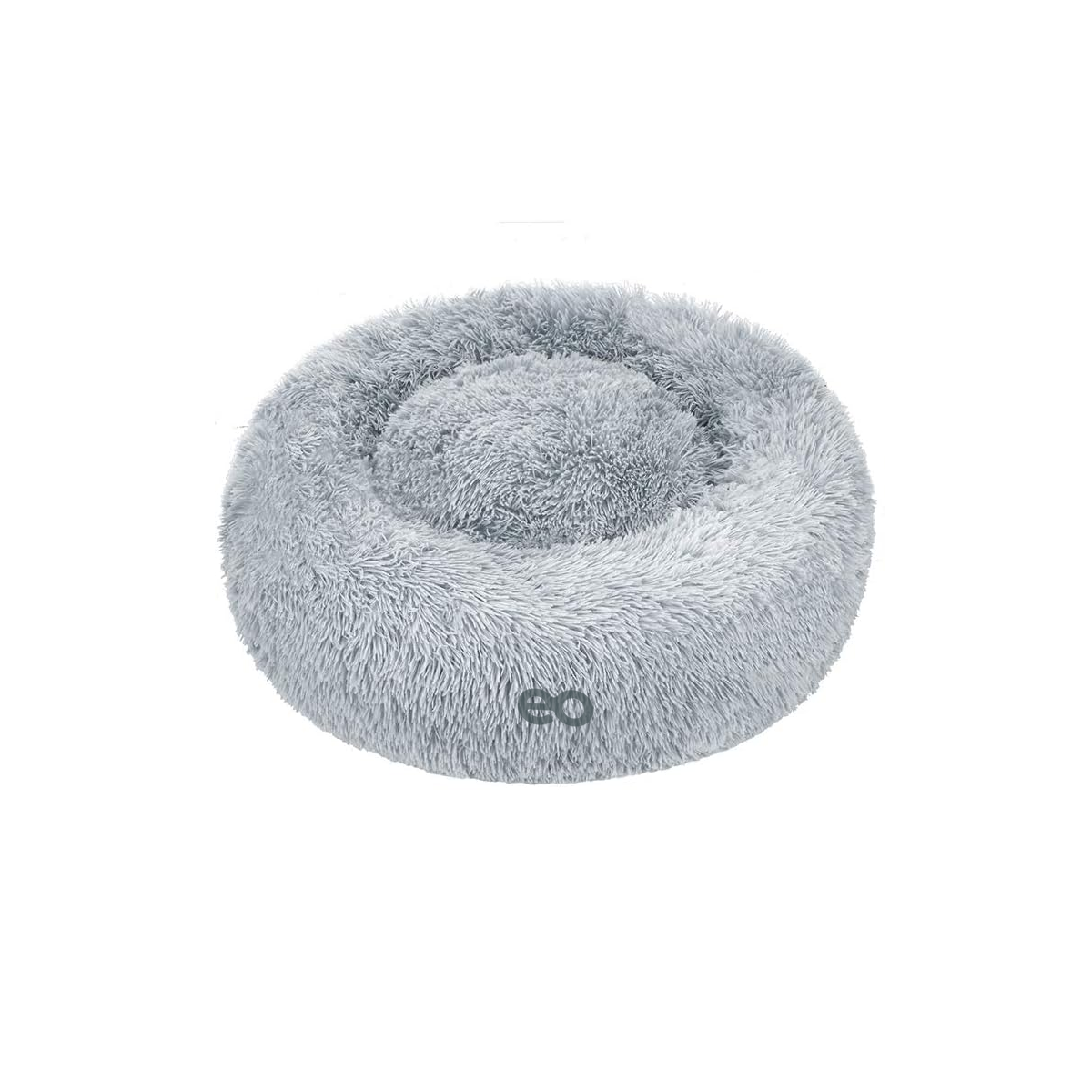 Cama Mascota Tipo Dona Anti Estrés Perro O Gato Eo Safe Imports Esi-12212-1 Gris