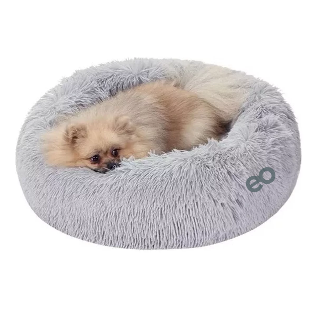 Foto 2 | Cama Mascota Tipo Dona Anti Estrés Perro O Gato Eo Safe Imports Esi-12212-1 Gris