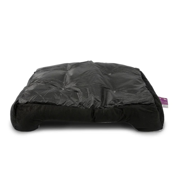 Foto 5 pulgar | Cama Rectangular Para Mascotas Chica, Negro 50x40 Cm – Confort Y Estilo Para Tu Compañero