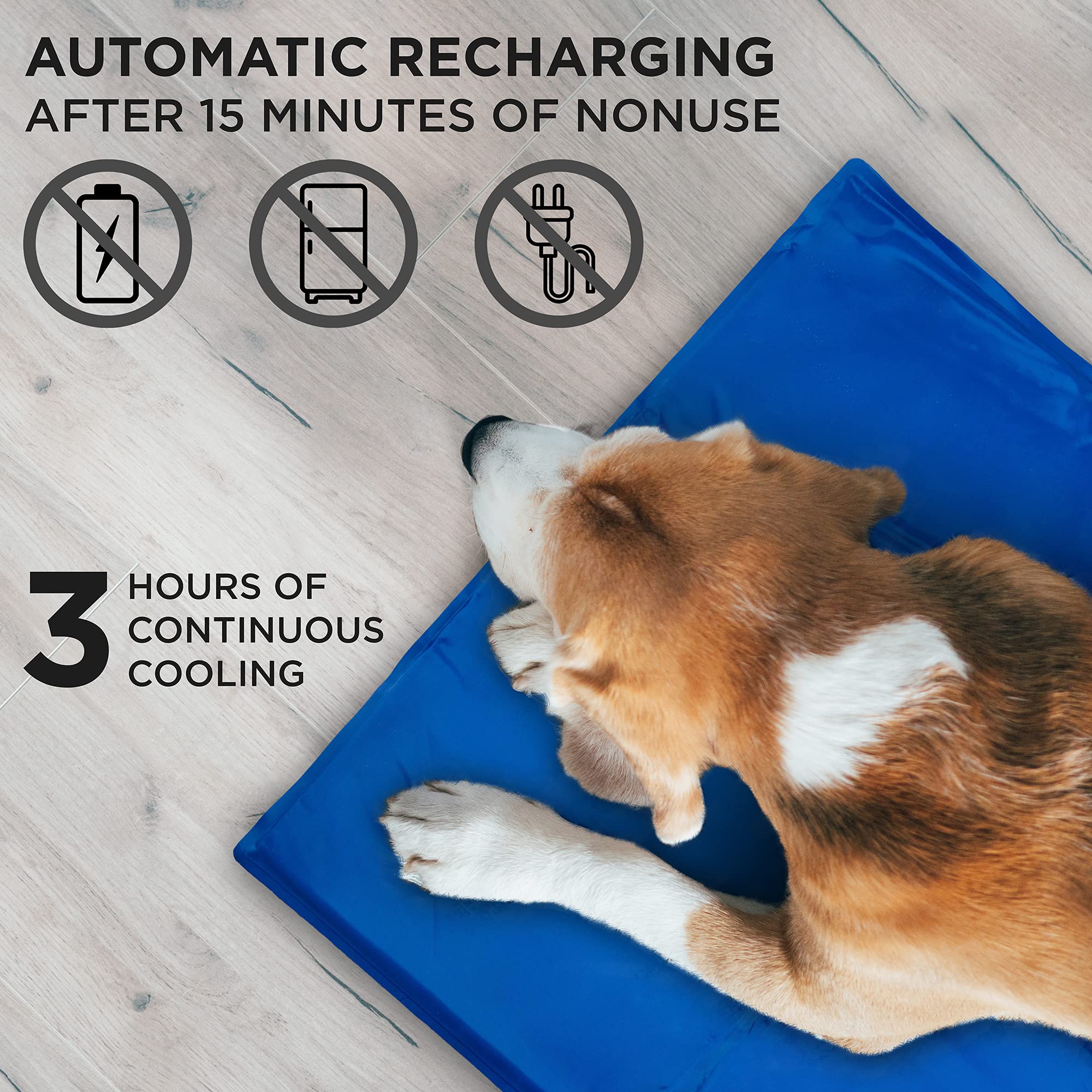 Foto 6 pulgar | Alfombrilla Refrescante Para Perros Arf Pets, 70 X 110 Cm, Casetas Y Camas - Venta Internacional.
