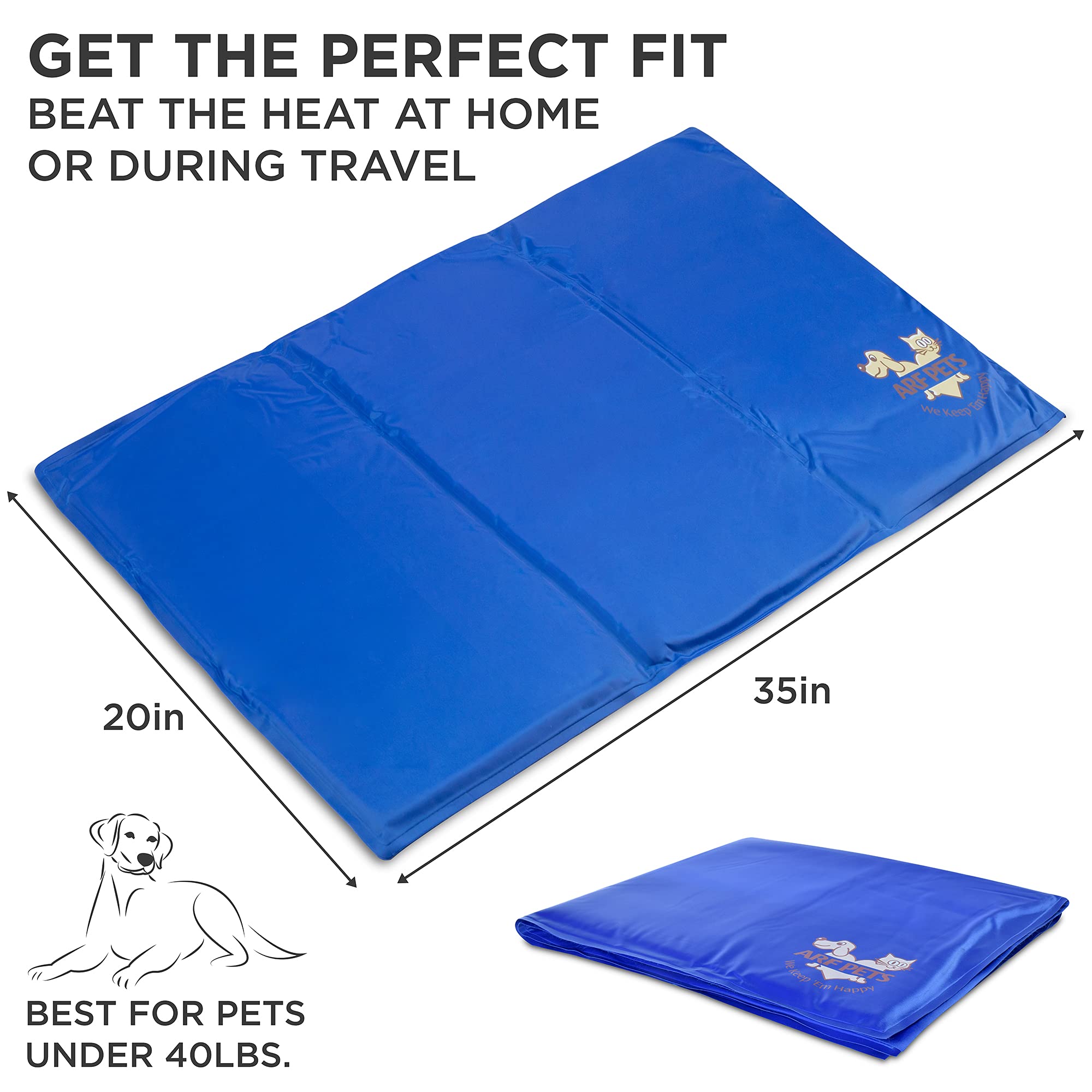 Foto 3 pulgar | Alfombrilla De Refrigeración Arf Pets Para Mascotas, Jaulas Y Camas - Venta Internacional.