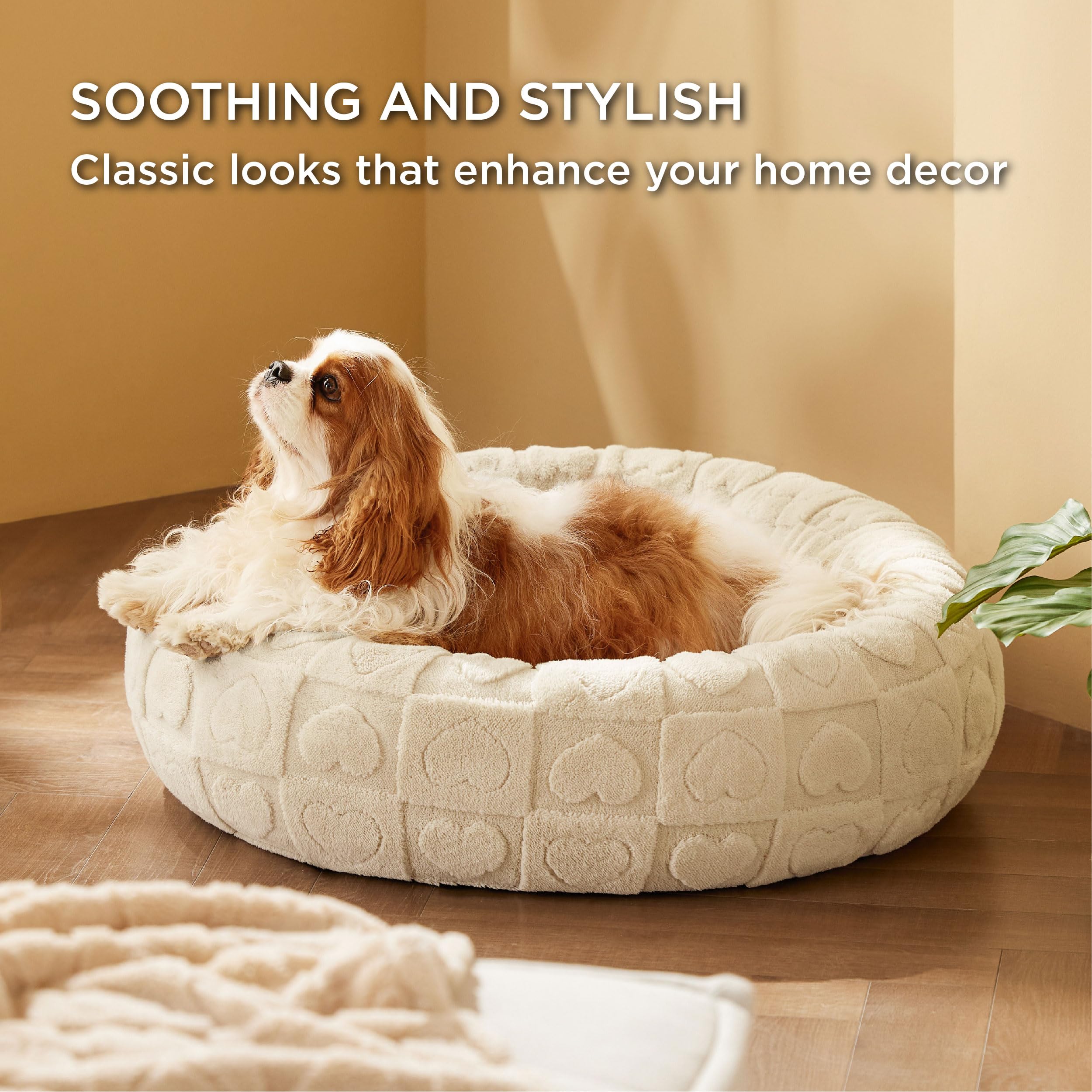 Foto 5 pulgar | Cama Para Perros Bedsure Donut Para Perros Medianos Con Funda Lavable - Venta Internacional.