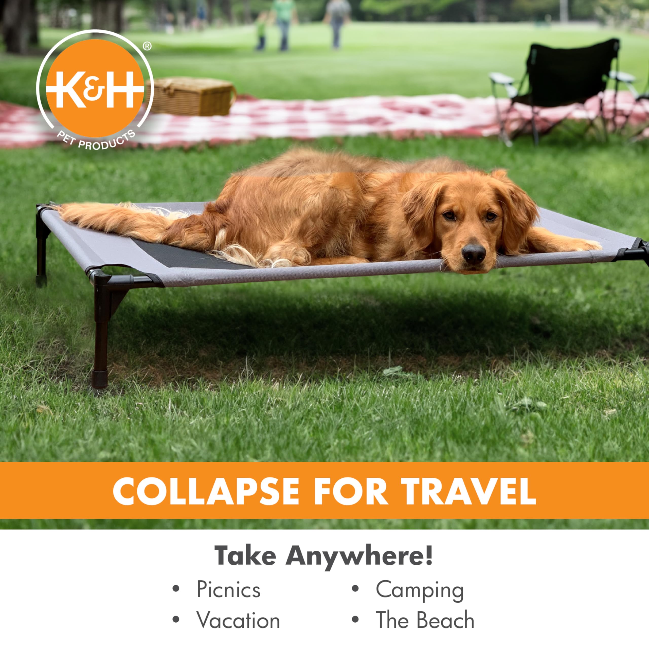 Foto 7 | Cuna Elevada Para Perros K&h Pet Products Outdoor Para Perros Grandes - Venta Internacional.