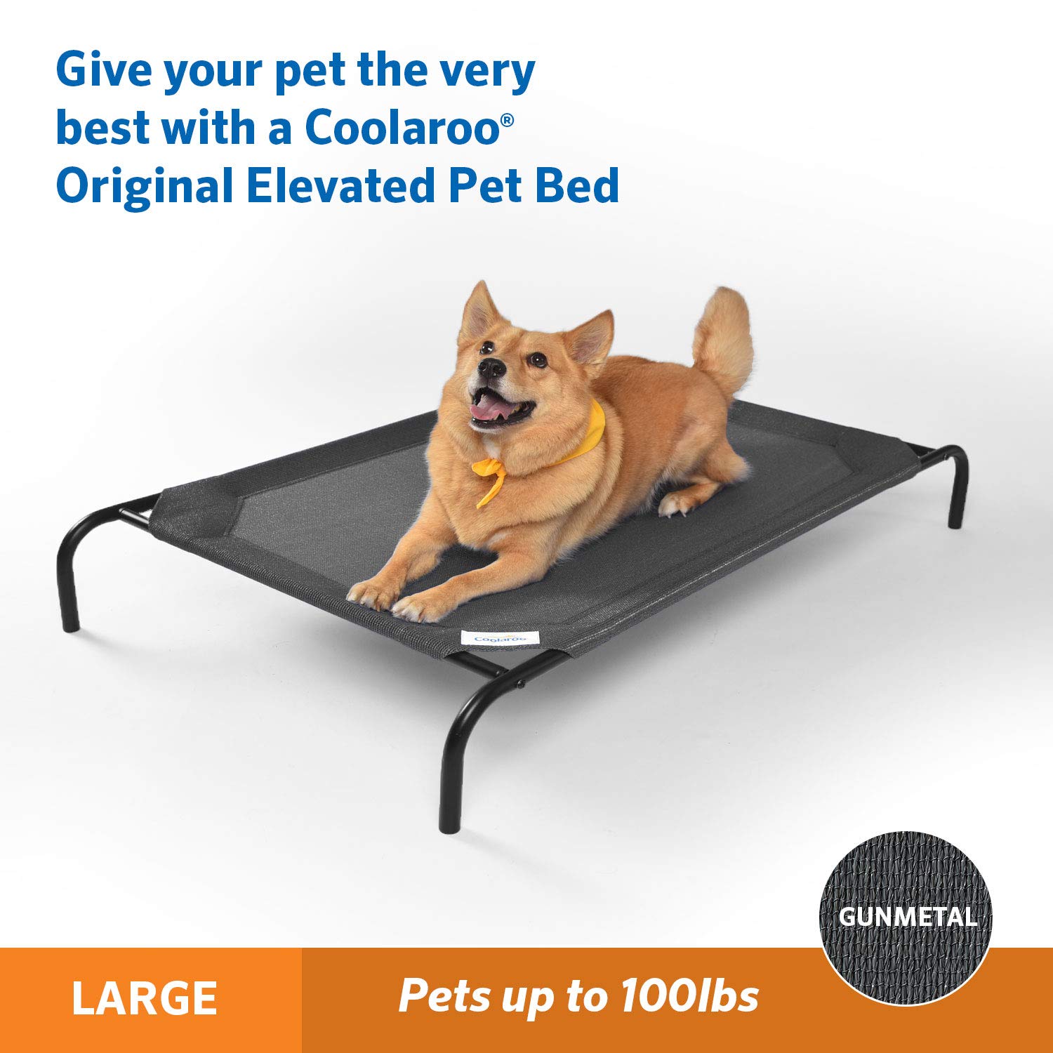 Foto 2 | Cama Refrescante Para Perros Y Gatos Coolaroo, Tamaño Grande, Color Bronce - Venta Internacional.