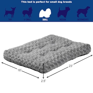 Foto 2 | Cama Para Mascotas Midwest Homes For Pets Plush 40624-sgb Gris - Venta Internacional.