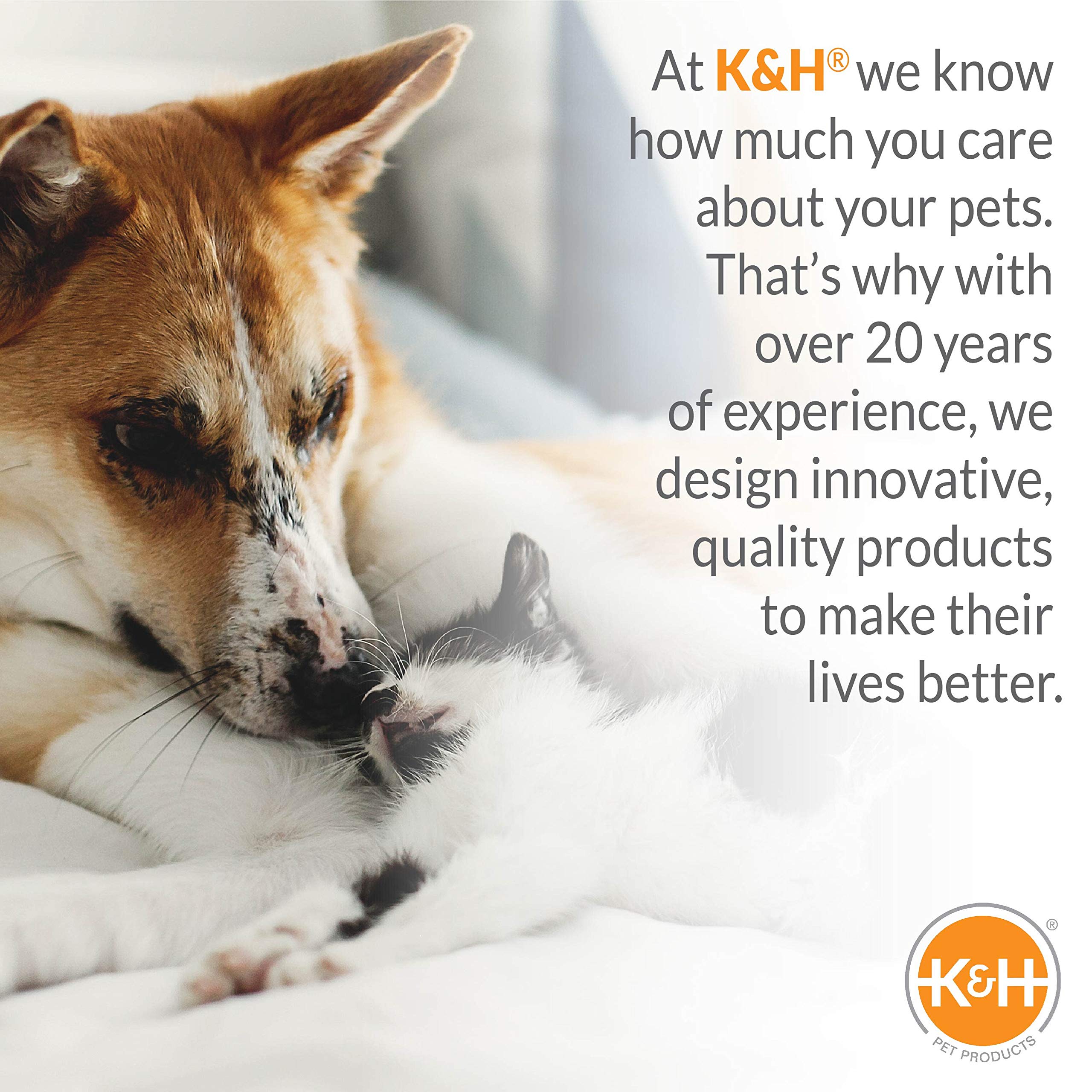 Foto 8 pulgar | Cama Para Perros K&h Pet Products Bolster, Cuna Para Perros, Refrigeración Interior Y Exterior - Venta Internacional.