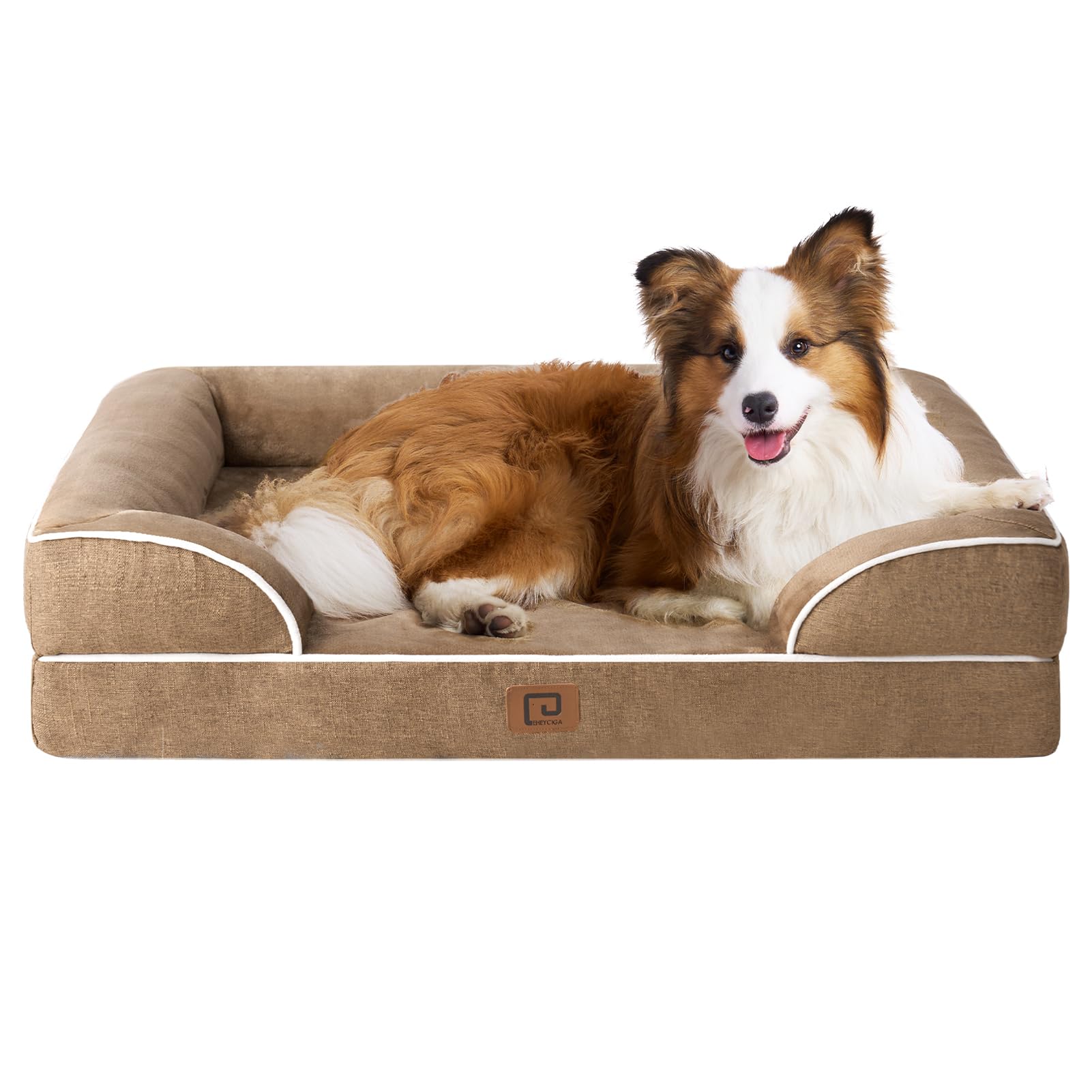 Cama Ortopédica Para Perros Eheyciga, Impermeable, Espuma Viscoelástica, Grande - Venta Internacional.