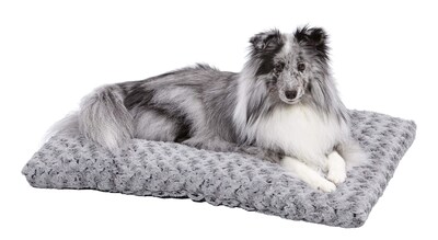 Foto 1 | Cama Para Perros Midwest Homes Para Mascotas De Felpa En Forma De Espiral Gris, 74 X 53 X 5 Cm - Venta Internacional.