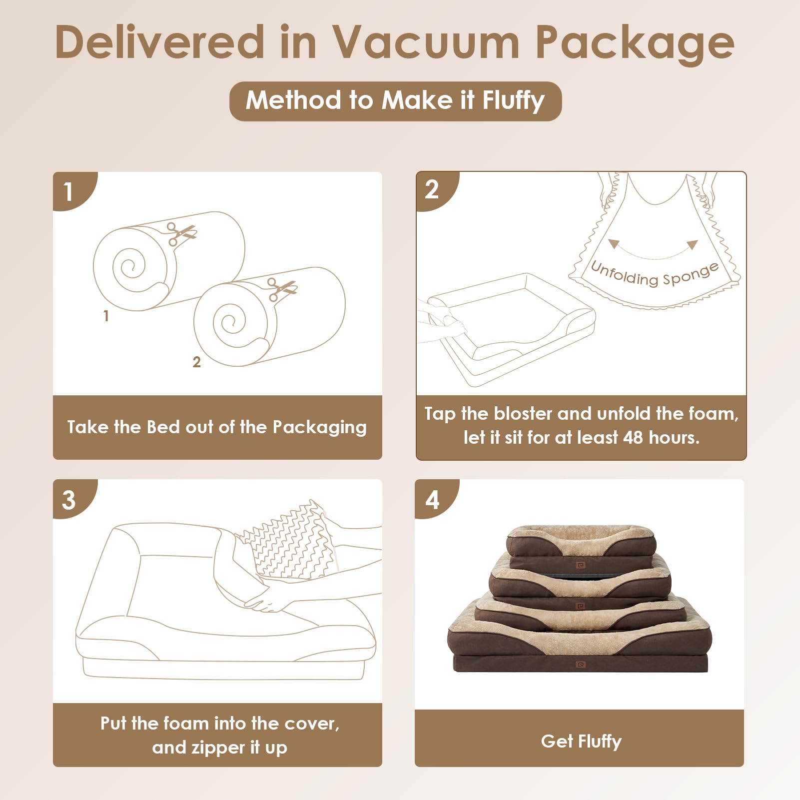 Foto 8 pulgar | Sofá Cama Para Perros Eheyciga, Ortopédico Extra Grande E Impermeable - Venta Internacional.