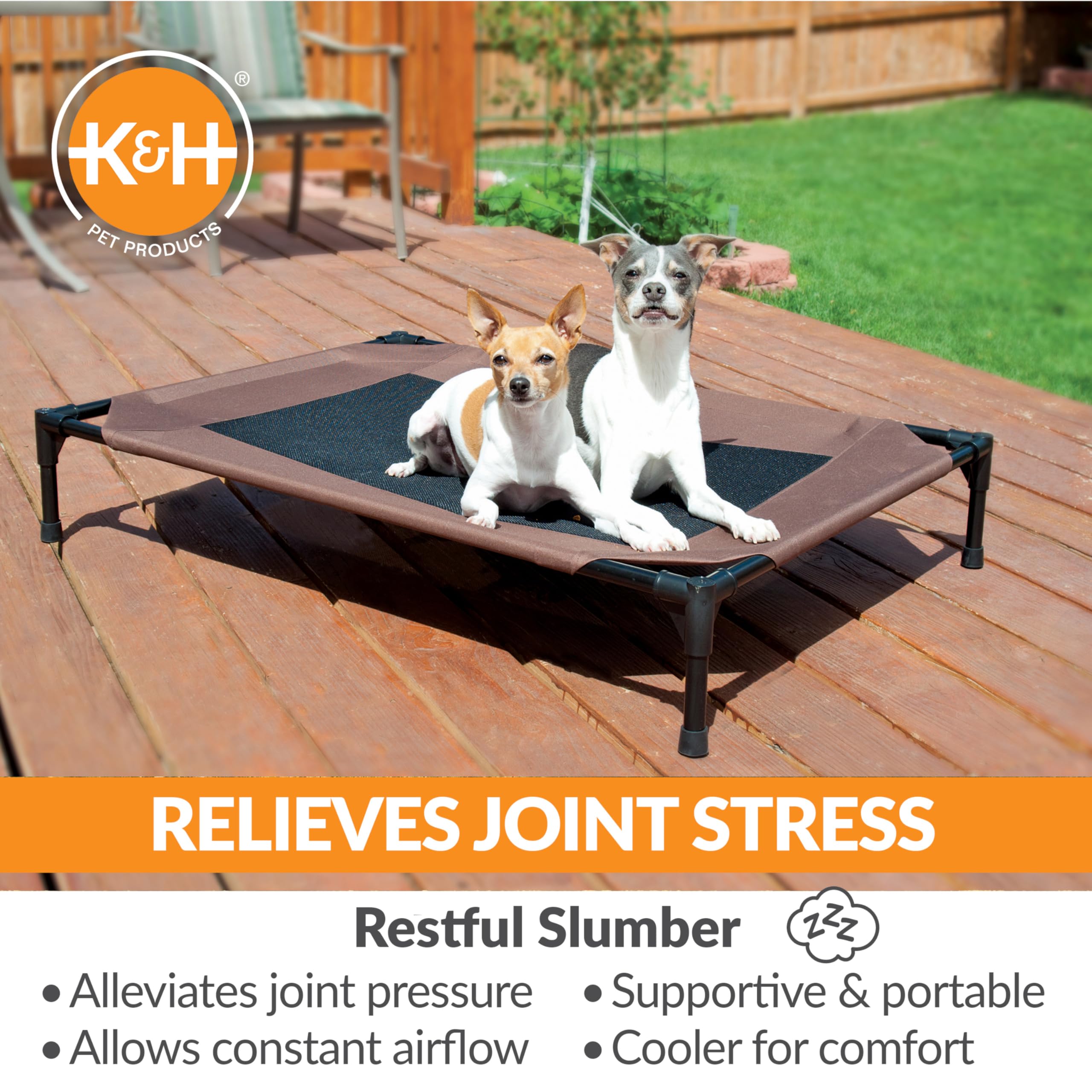 Foto 4 pulgar | Cuna Elevada Para Perros K&h Pet Products Outdoor Para Perros Grandes - Venta Internacional.