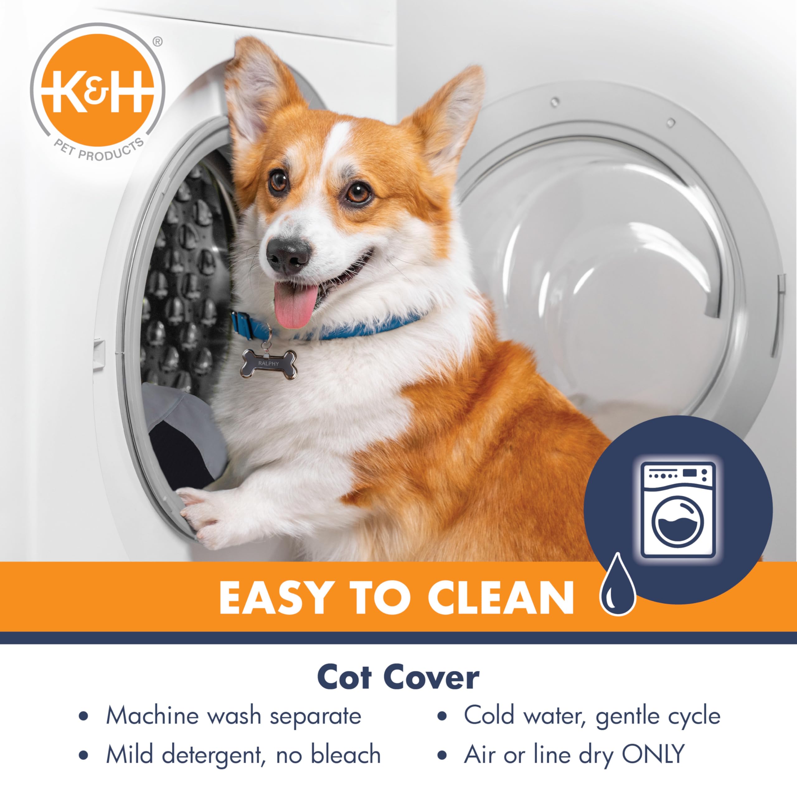 Foto 7 | Cuna Elevada Para Perros K&h Pet Products Outdoor Para Perros Grandes - Venta Internacional.