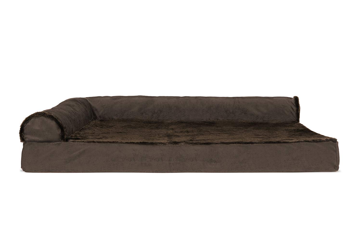 Foto 3 pulgar | Cama Ortopédica Furhaven De Felpa Y Terciopelo Para Perros Grandes - Venta Internacional.