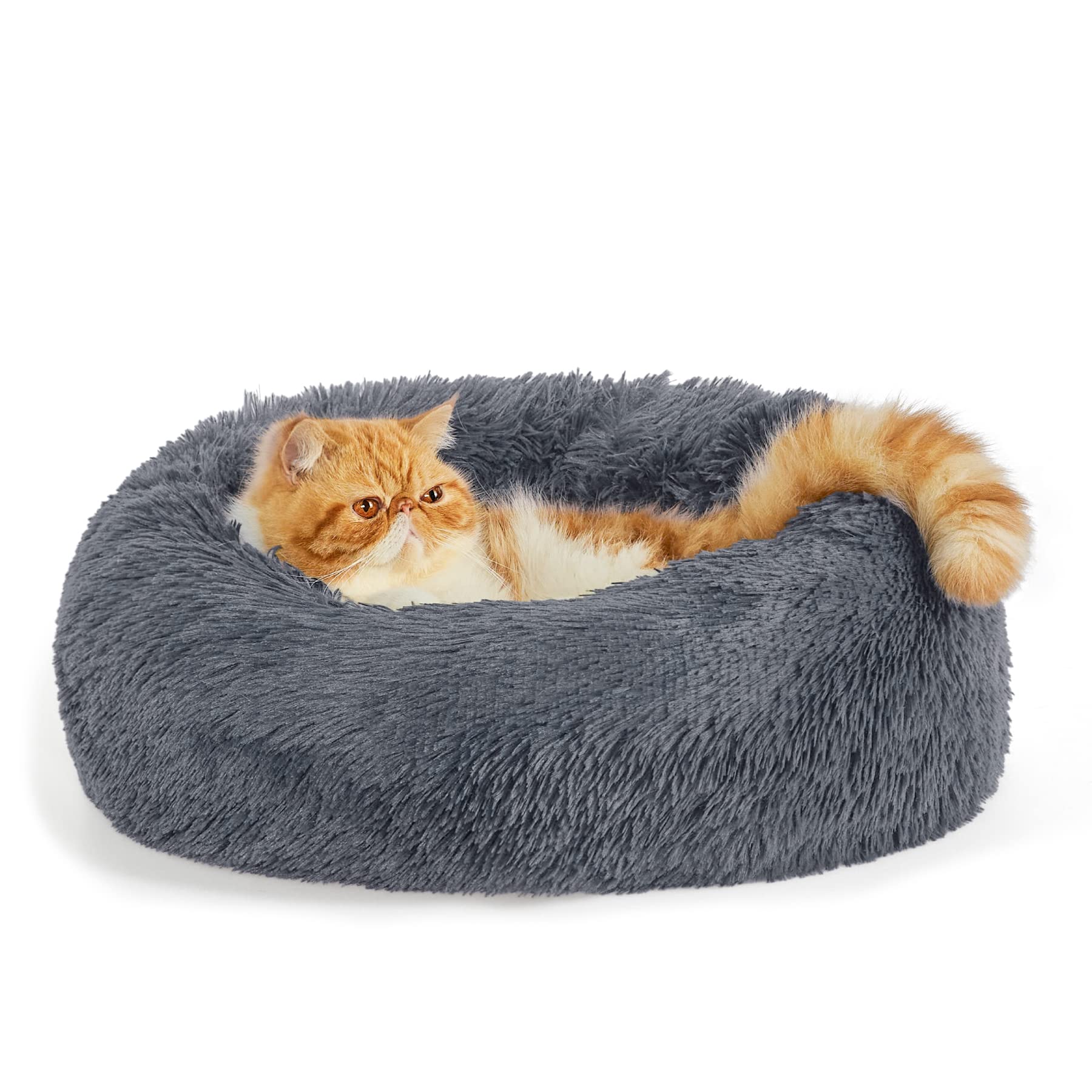 Foto 2 pulgar | Cama Para Gatos, Relajante, Lavable, 50 Cm, Antideslizante, Gris Oscuro - Venta Internacional.