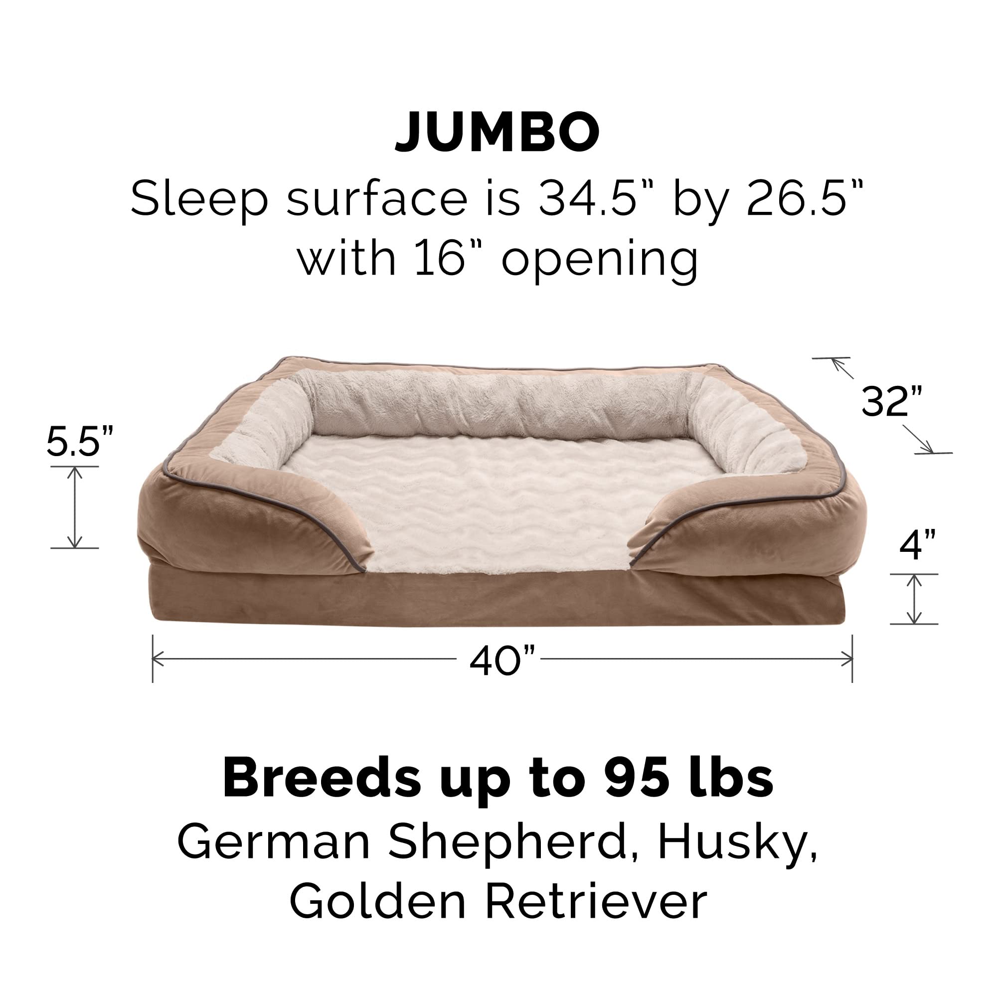 Foto 3 pulgar | Cama De Gel Refrescante Para Perros Furhaven Para Perros Grandes De Hasta 43 Kg - Venta Internacional.