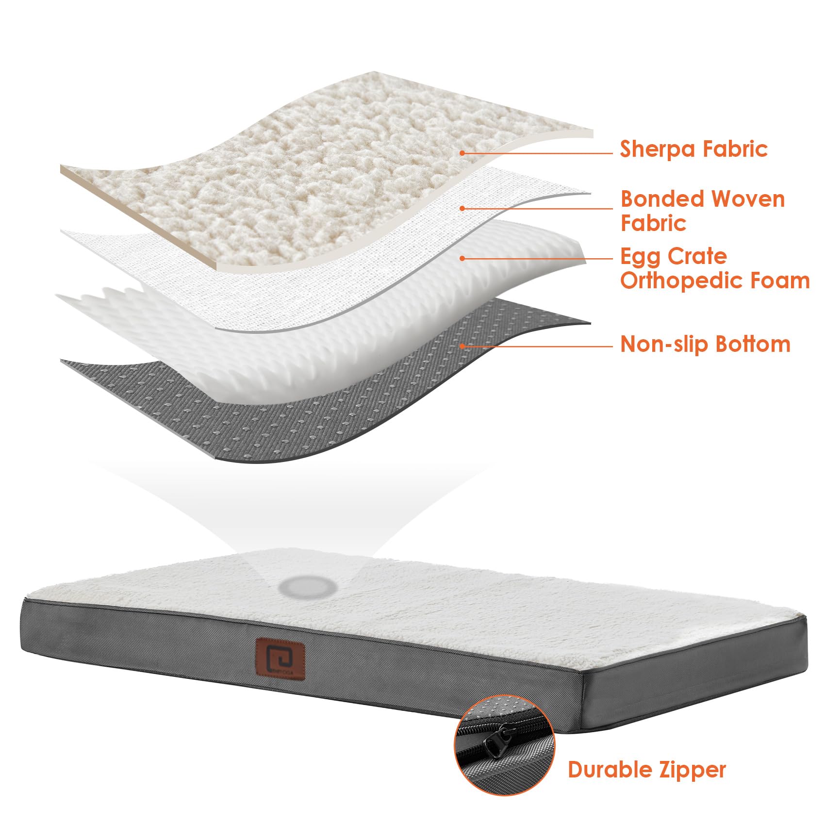 Foto 4 pulgar | Cama Ortopédica Para Perros Eheyciga Xl Para Perros Extra Grandes, Color Beige - Venta Internacional.