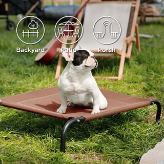 Foto 2 | Cama Para Perros, Tamaño Medio Elevado, Refrigeración Exterior, Terracota - Venta Internacional.