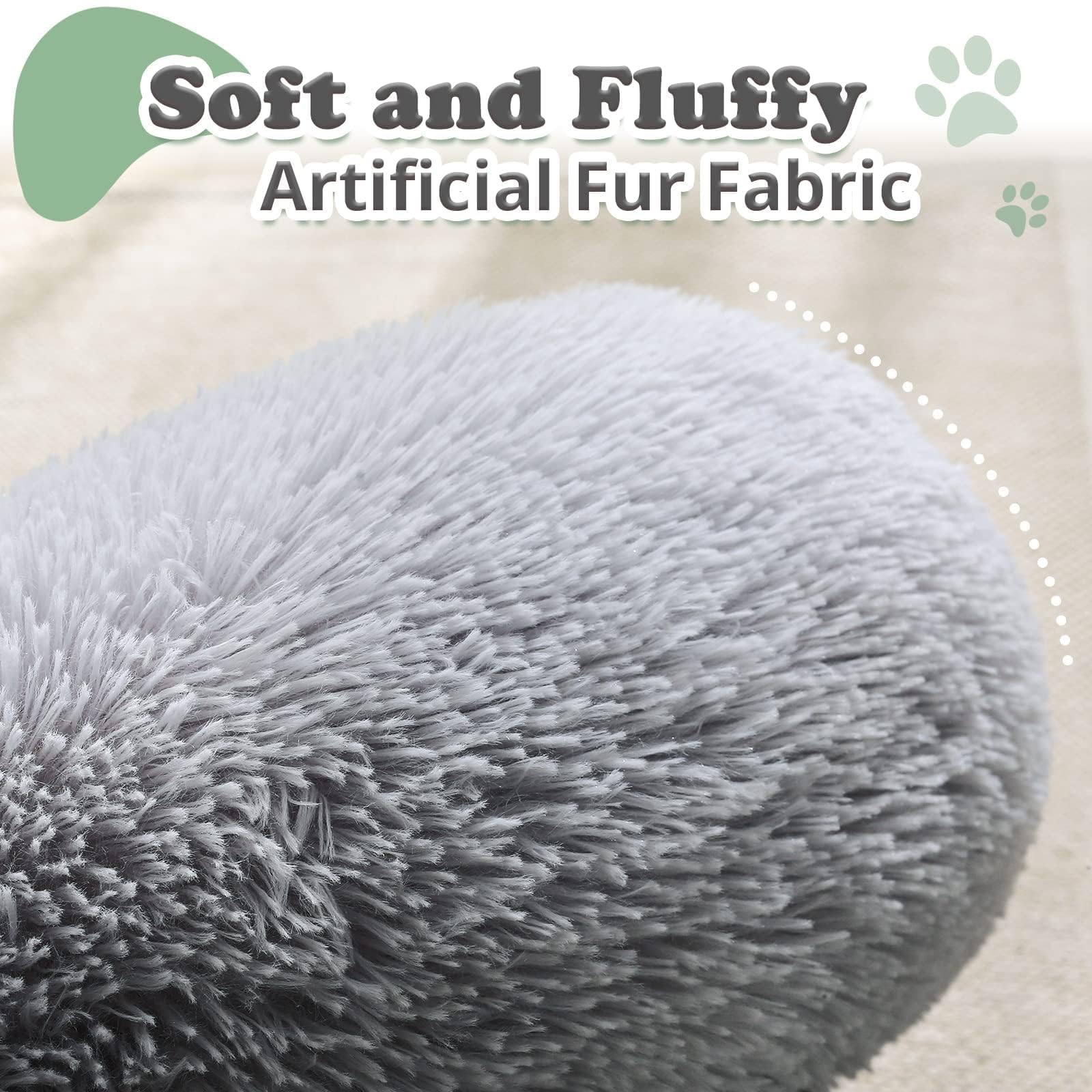 Foto 6 pulgar | Cama Para Perros Jollyvogue, Relajante Y Ansiolítica, Rosquilla Para Mascotas Grandes - Venta Internacional.