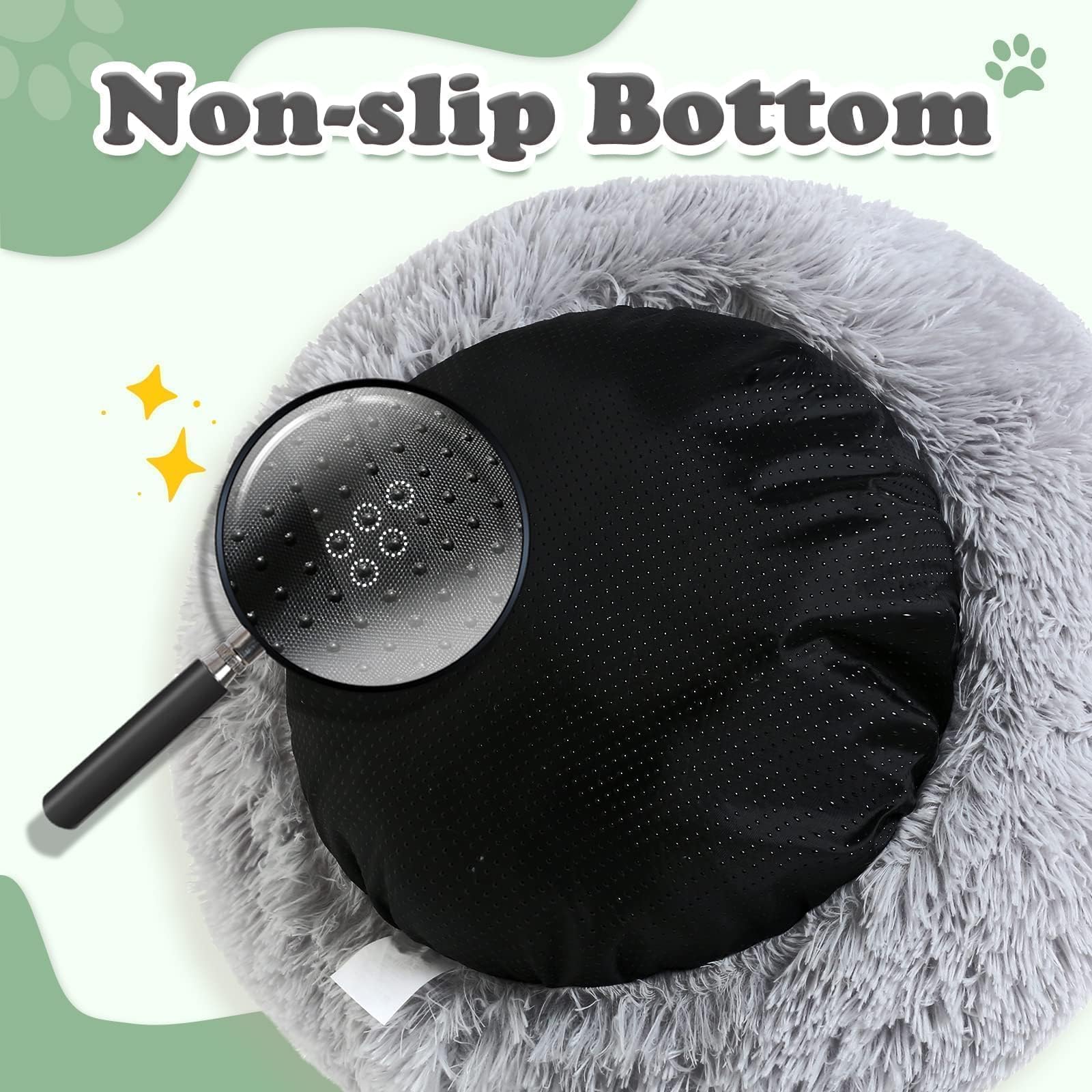 Foto 7 pulgar | Cama Para Perros Jollyvogue, Relajante Y Ansiolítica, Rosquilla Para Mascotas Grandes - Venta Internacional.
