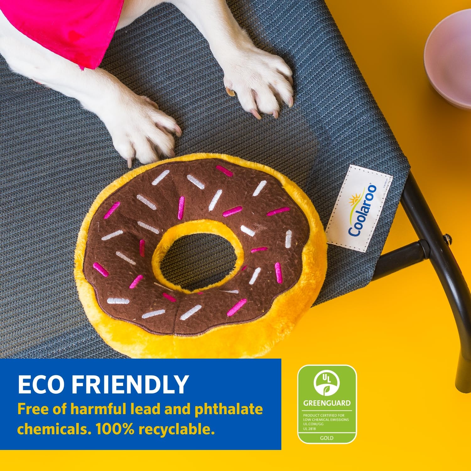 Foto 7 pulgar | Cama Para Mascotas Coolaroo Original Elevated Extra Grande, Gris - Venta Internacional.