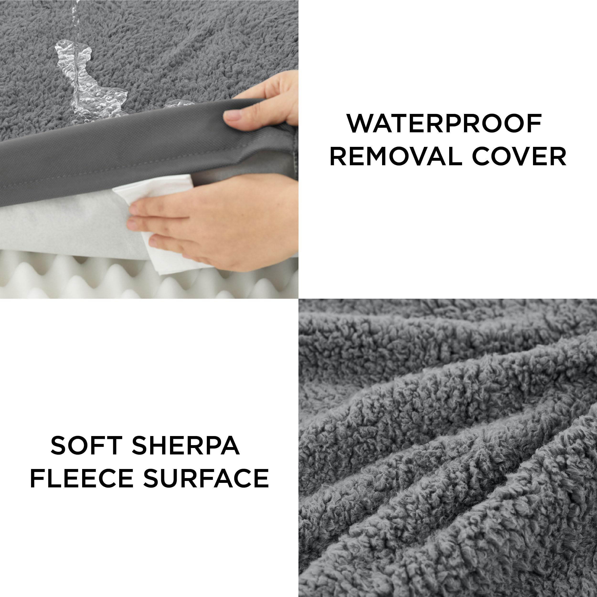 Foto 5 pulgar | Cama Ortopédica Para Perros, Impermeable, Para Jaulas Grandes - Venta Internacional.