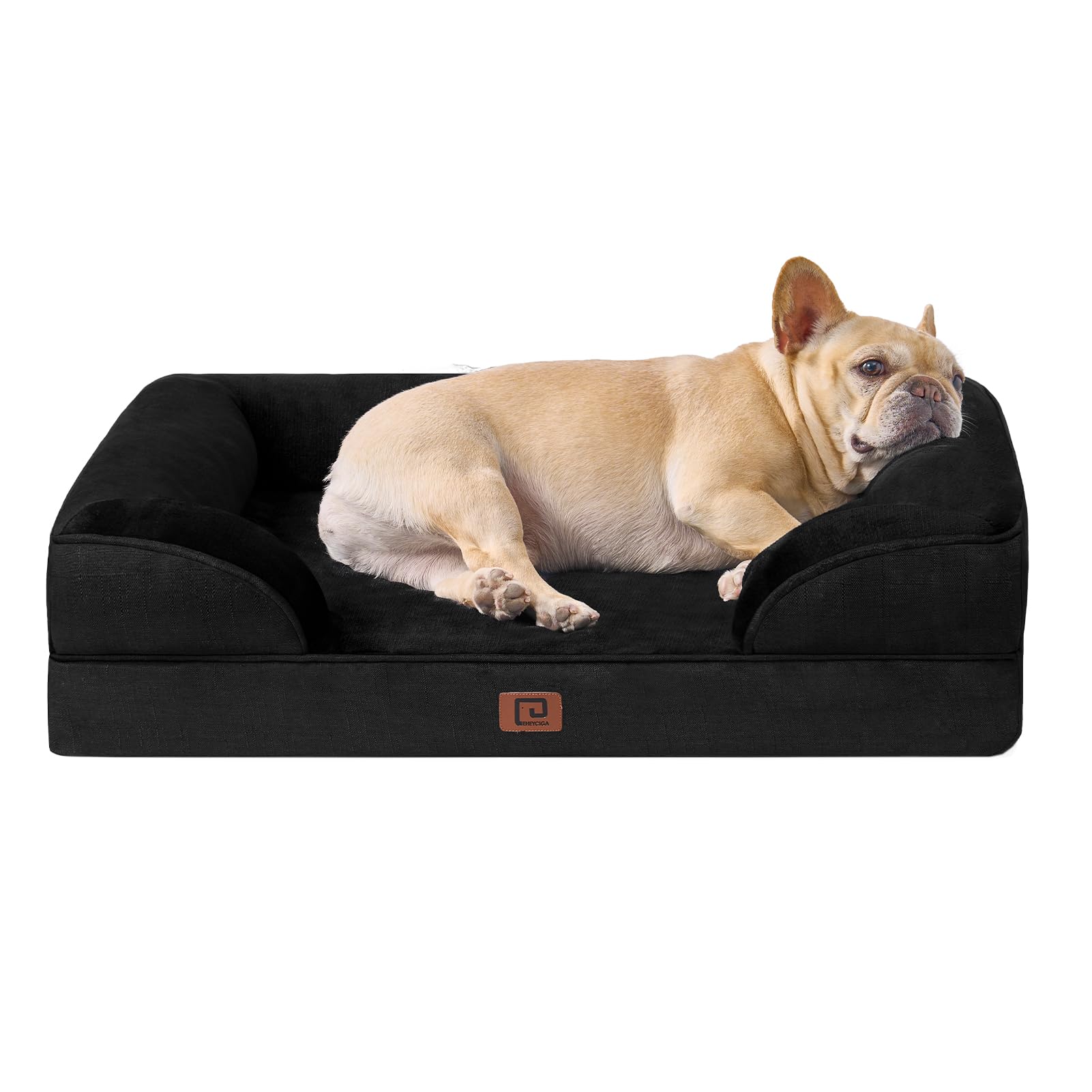 Foto 2 pulgar | Cama Ortopédica Para Perros Eheyciga, Impermeable, De Espuma Viscoelástica, Pequeña, Negra - Venta Internacional.