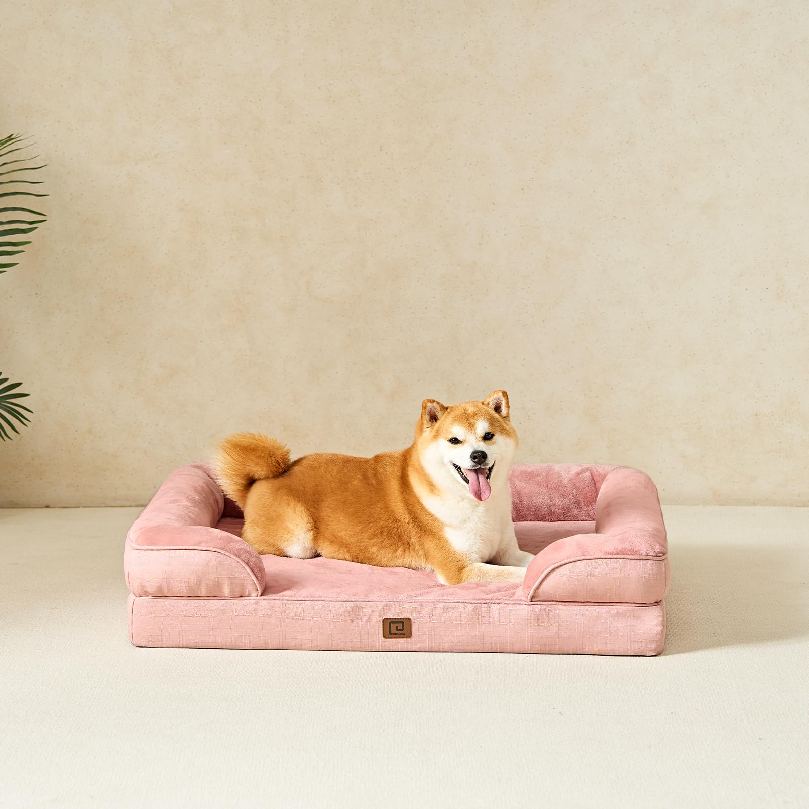 Foto 7 | Cama Ortopédica para Perros Eheyciga Rosa -  Venta Internacional