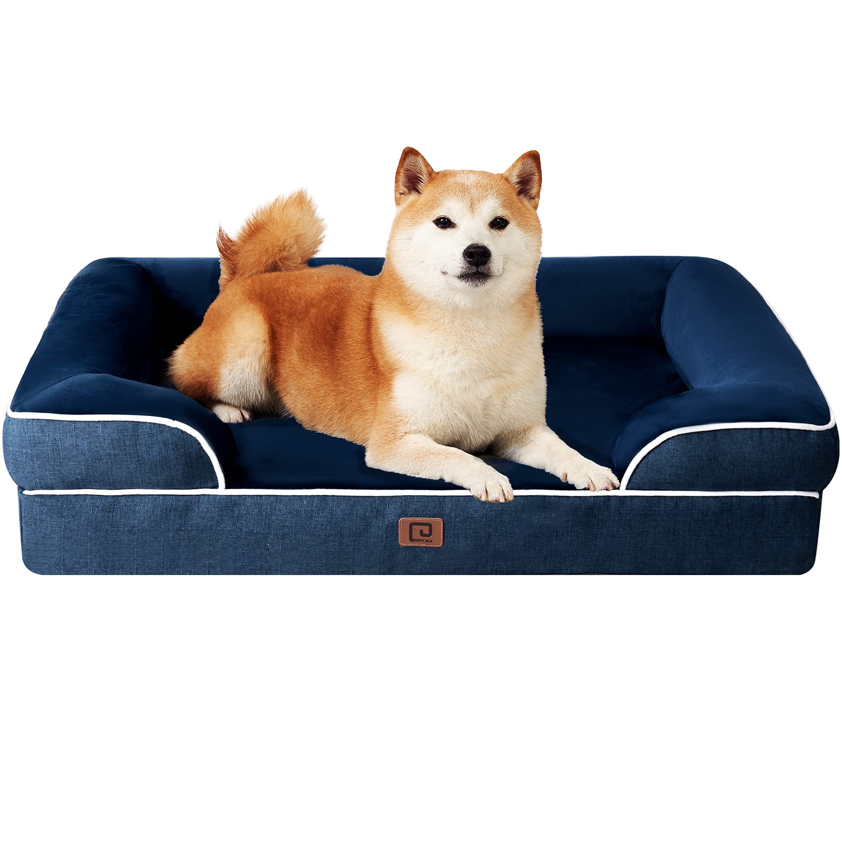 Foto 2 pulgar | Cama Ortopédica Para Perros Eheyciga, Impermeable, Espuma Viscoelástica, Grande - Venta Internacional.