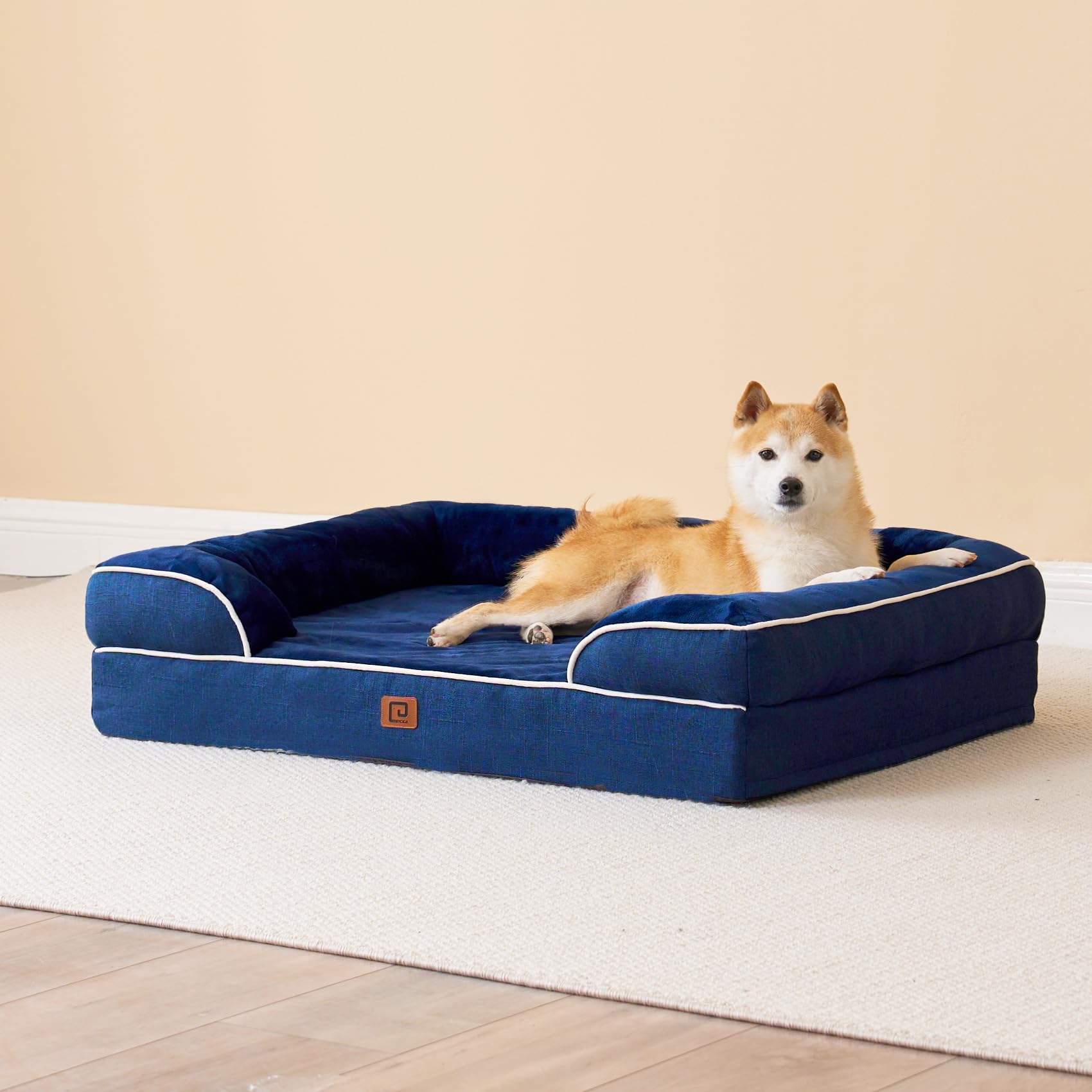 Foto 8 pulgar | Cama Ortopédica Para Perros Eheyciga, Impermeable, Espuma Viscoelástica, Grande - Venta Internacional.