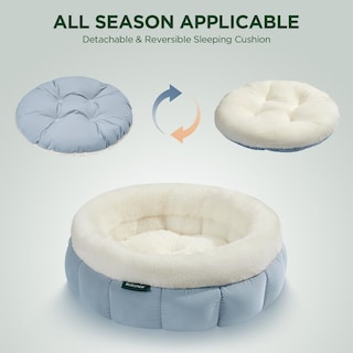 Foto 4 | Cama Redonda Para Gatos Balance Con Forma De Rosquilla Para Gatos De Interior Y Perros Pequeños - Venta Internacional.