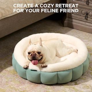 Foto 7 | Cama Redonda Para Gatos Balance Con Forma De Rosquilla Para Gatos De Interior Y Perros Pequeños - Venta Internacional.