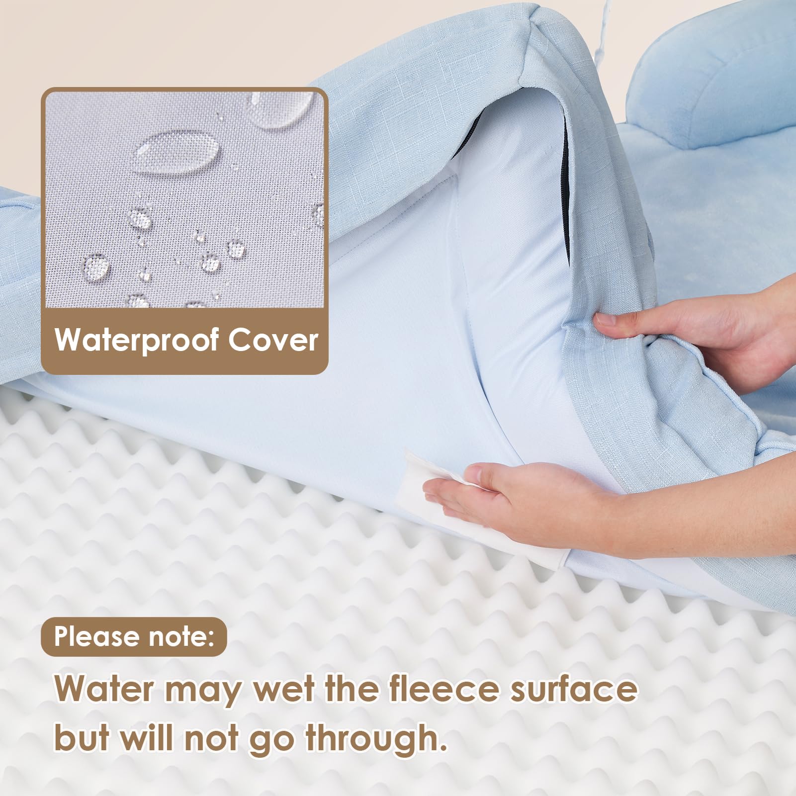 Foto 5 pulgar | Cama Para Perros Eheyciga Orthopedic Xl, Espuma Viscoelástica Impermeable - Venta Internacional.