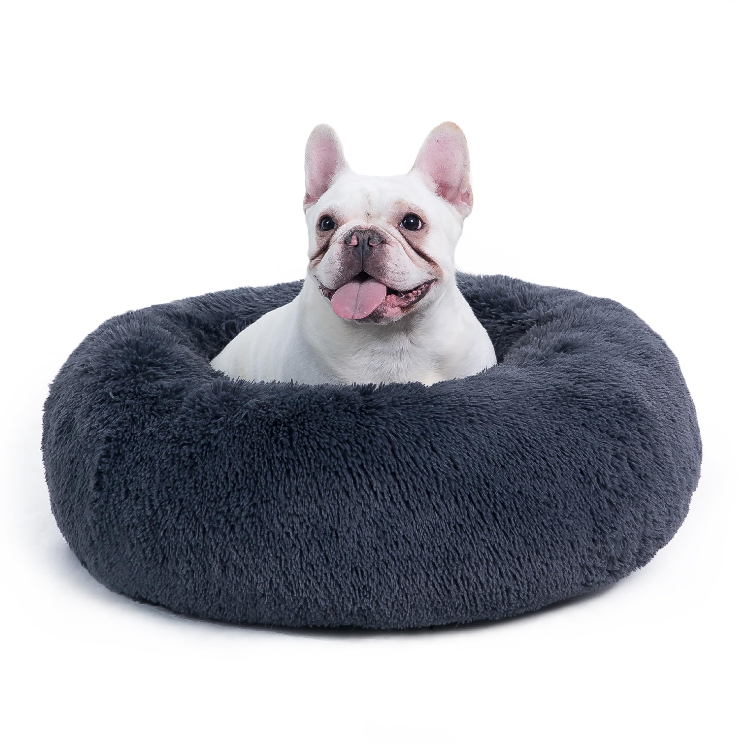 Cama Para Perro Bedsure Calming Donut, Lavable Para Perros Medianos Y Grandes - Venta Internacional.