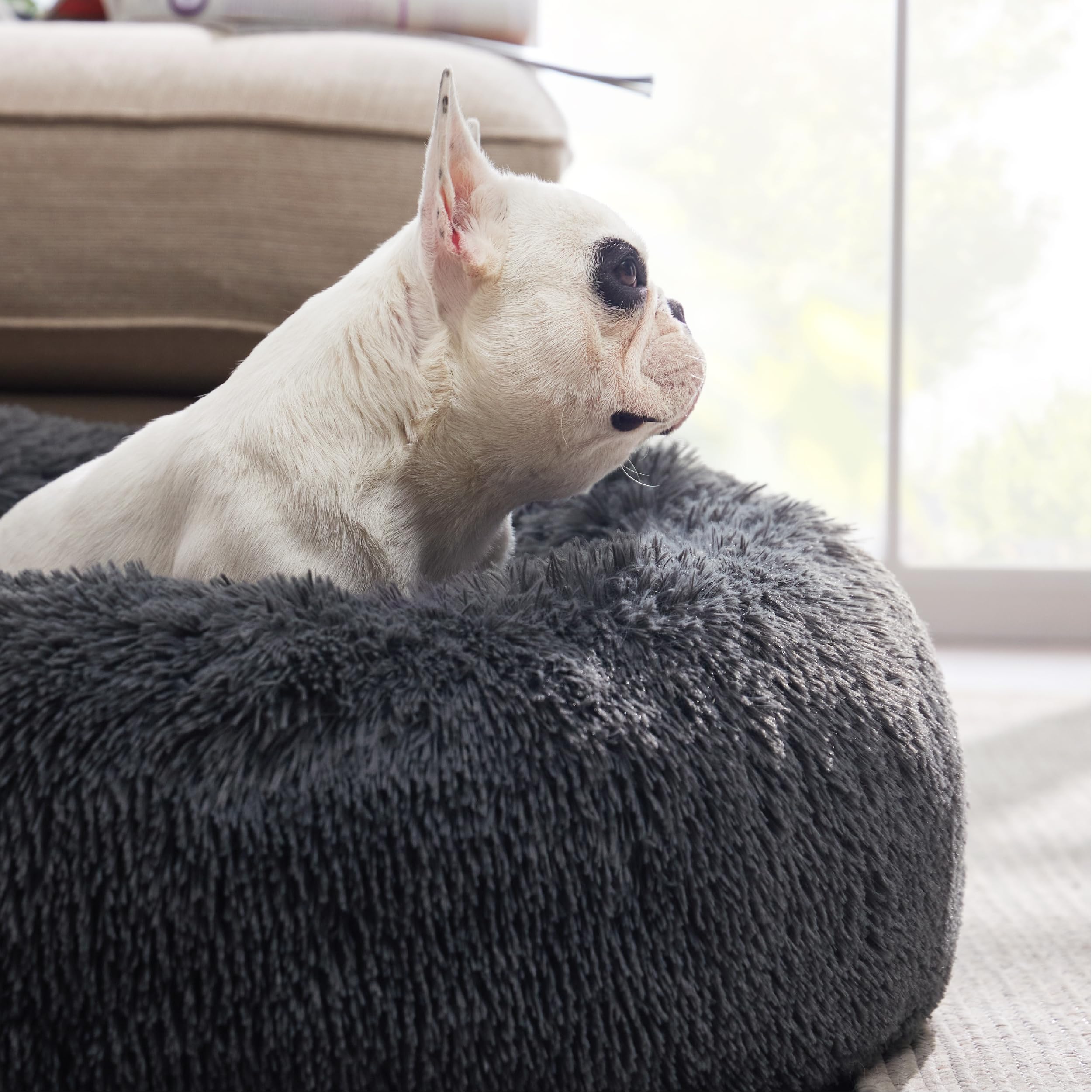 Foto 4 pulgar | Cama Para Perro Bedsure Calming Donut, Lavable Para Perros Medianos Y Grandes - Venta Internacional.
