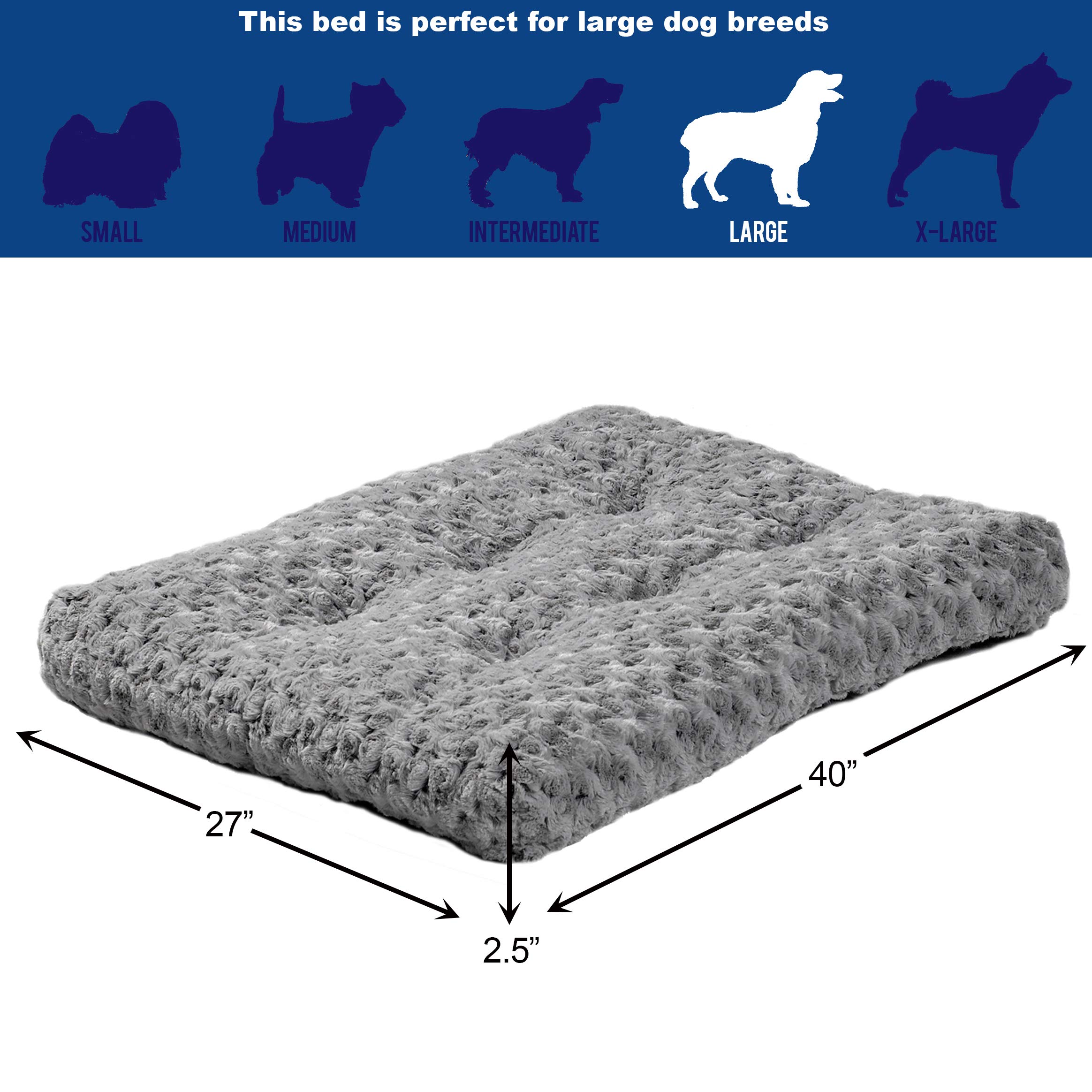 Foto 4 pulgar | Cama Para Perros Midwest Homes For Pets Deluxe Super Plush 42 L - Venta Internacional.