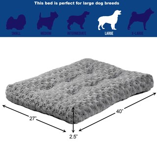 Foto 3 | Cama Para Perros Midwest Homes For Pets Deluxe Super Plush 42 L - Venta Internacional.