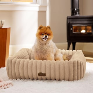 Foto 1 | Cama Para Perros, Bonita, Lavable, Ortopédica, Peluda, De Pana - Venta Internacional.