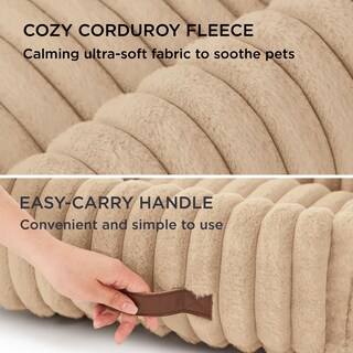 Foto 4 | Cama Para Perros, Bonita, Lavable, Ortopédica, Peluda, De Pana - Venta Internacional.
