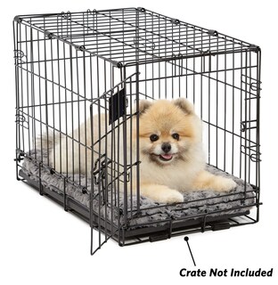 Foto 2 | Cama Para Perros Midwest Homes For Pets Deluxe Super Plush Grey - Venta Internacional.
