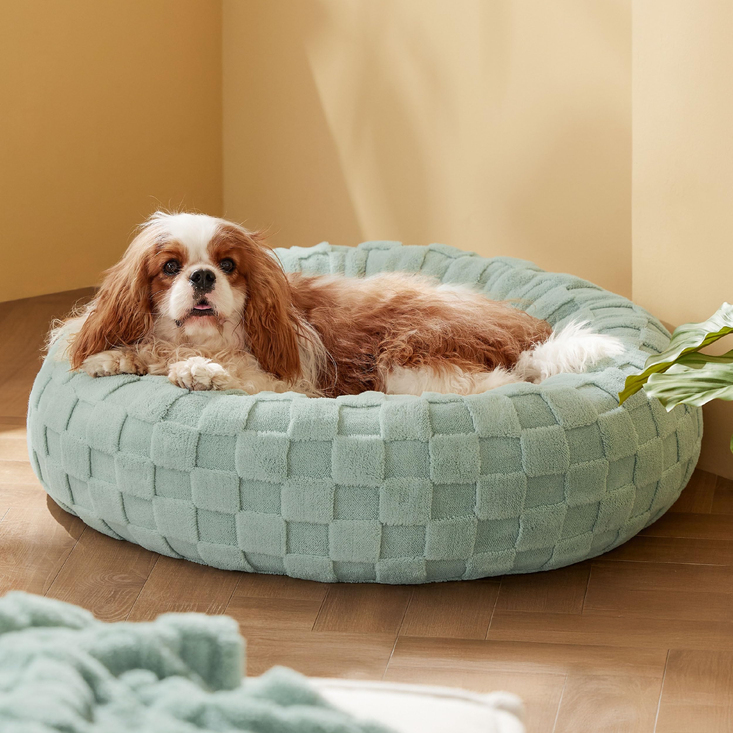 Cama Para Perros Bedsure Donut Para Perros Medianos Con Funda Lavable - Venta Internacional.