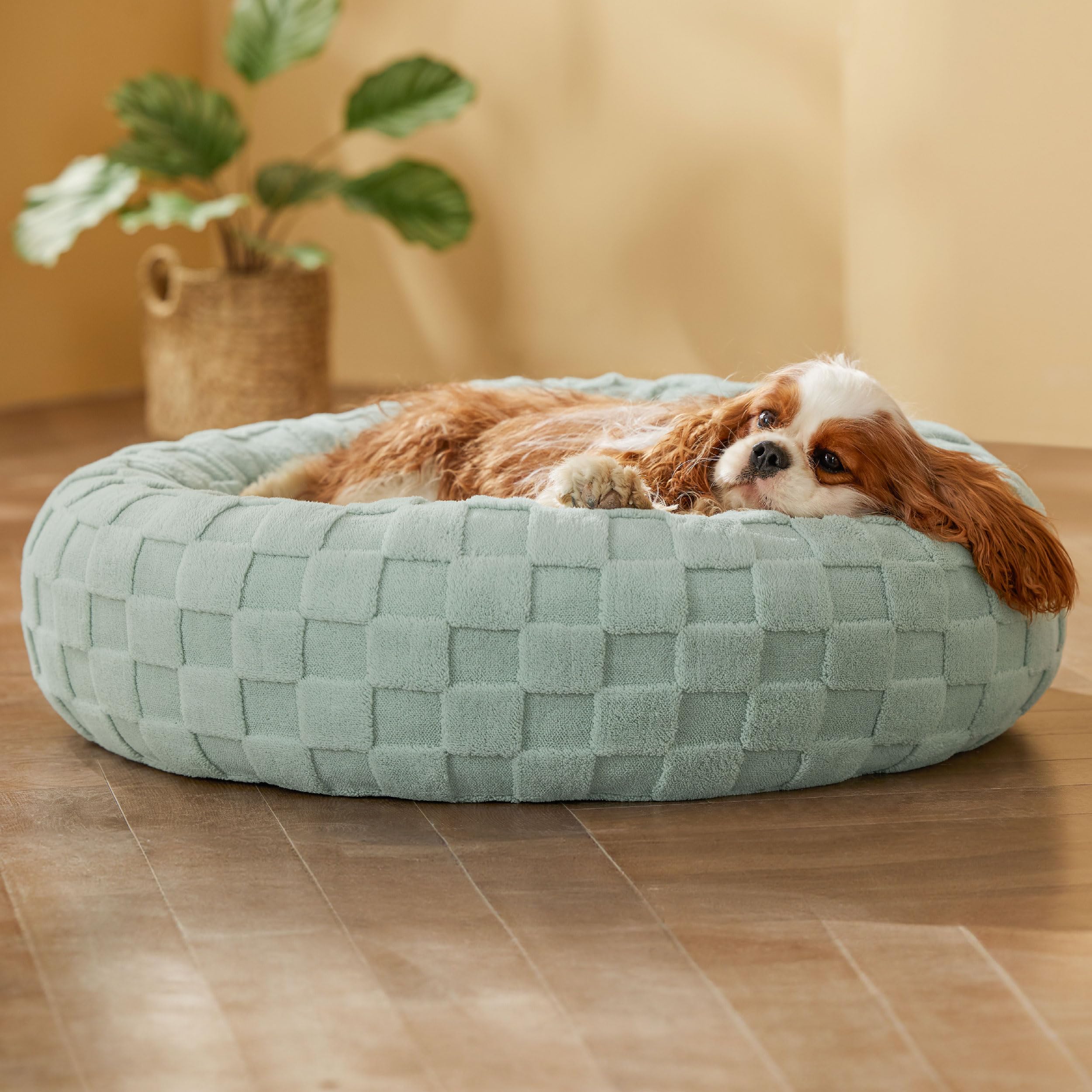 Foto 7 | Cama Para Perros Bedsure Donut Para Perros Medianos Con Funda Lavable - Venta Internacional.