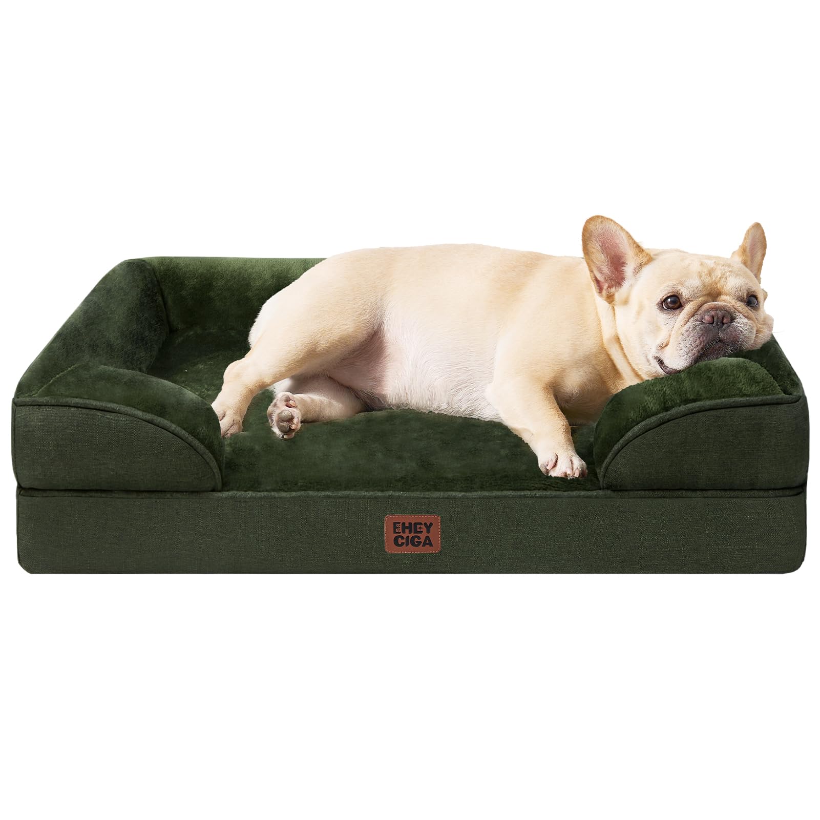 Cama Ortopédica Para Perros Eheyciga, Impermeable, De Espuma Viscoelástica, Tamaño Mediano - Venta Internacional.